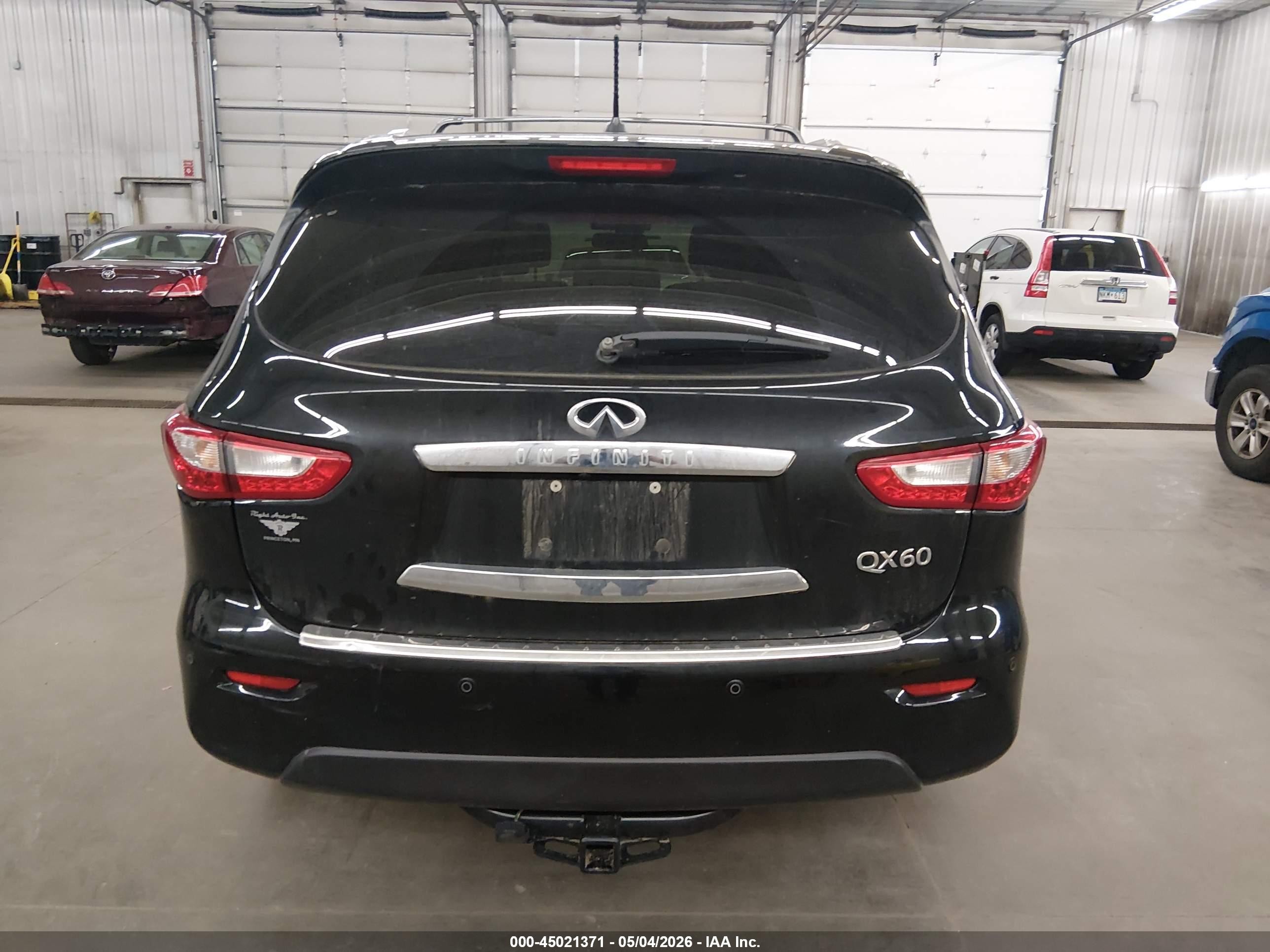 2015 Infiniti Qx60   Black vin: 5N1AL0MN3FC537756