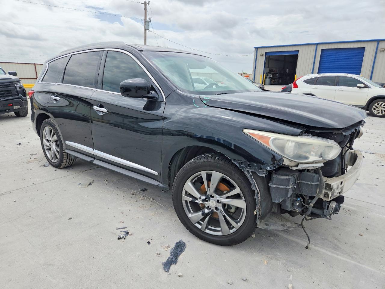 2013 Infiniti Jx35 Base Black vin: 5N1AL0MN4DC319970
