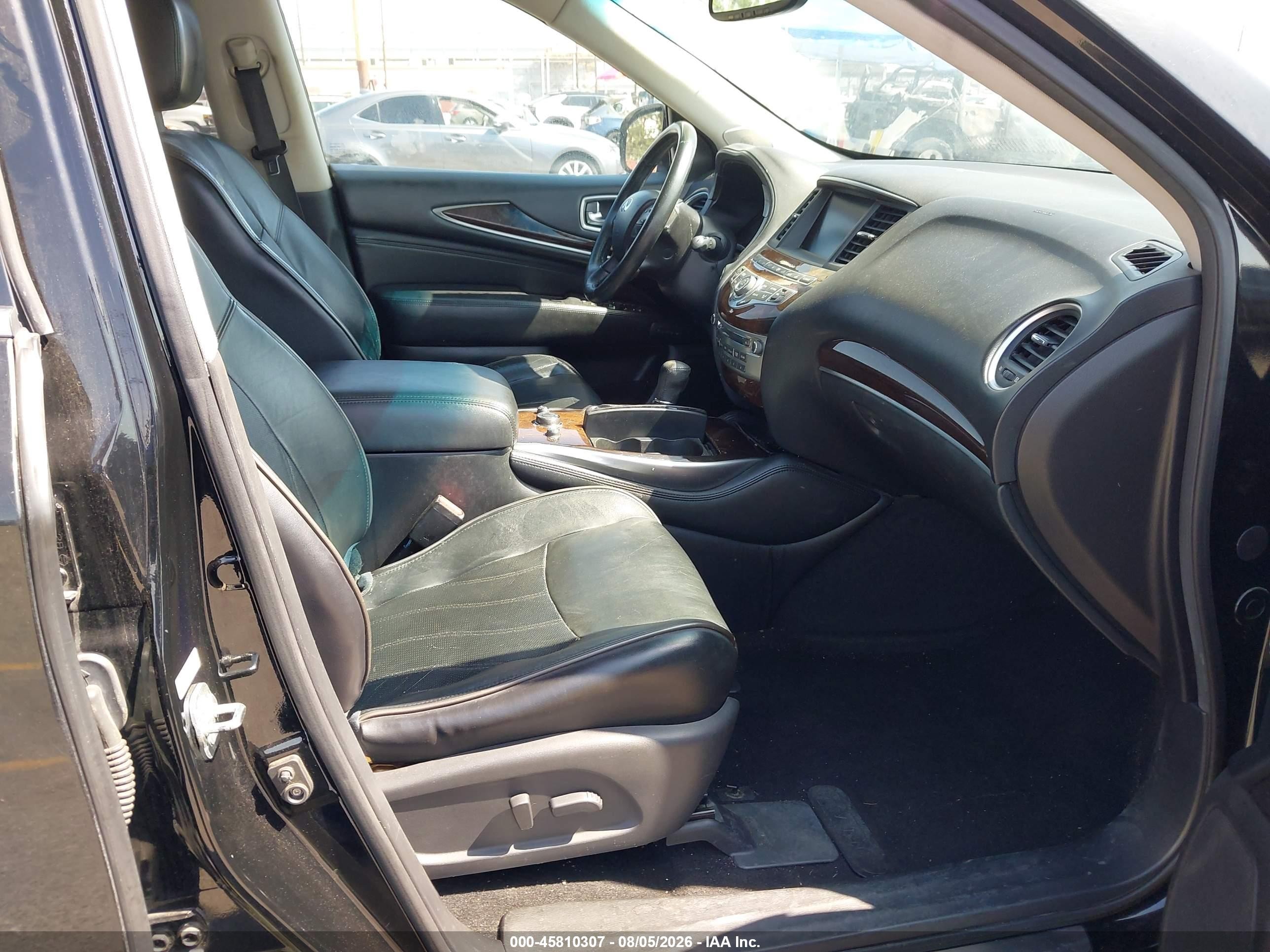 2013 Infiniti Jx35   Black vin: 5N1AL0MN4DC325686