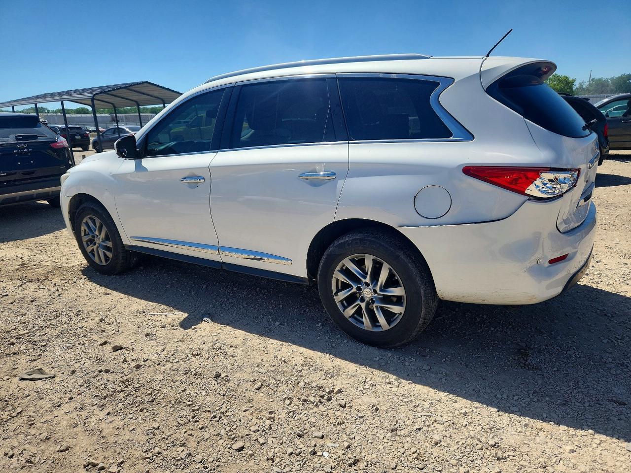 2013 Infiniti Jx35 Base White vin: 5N1AL0MN4DC343654