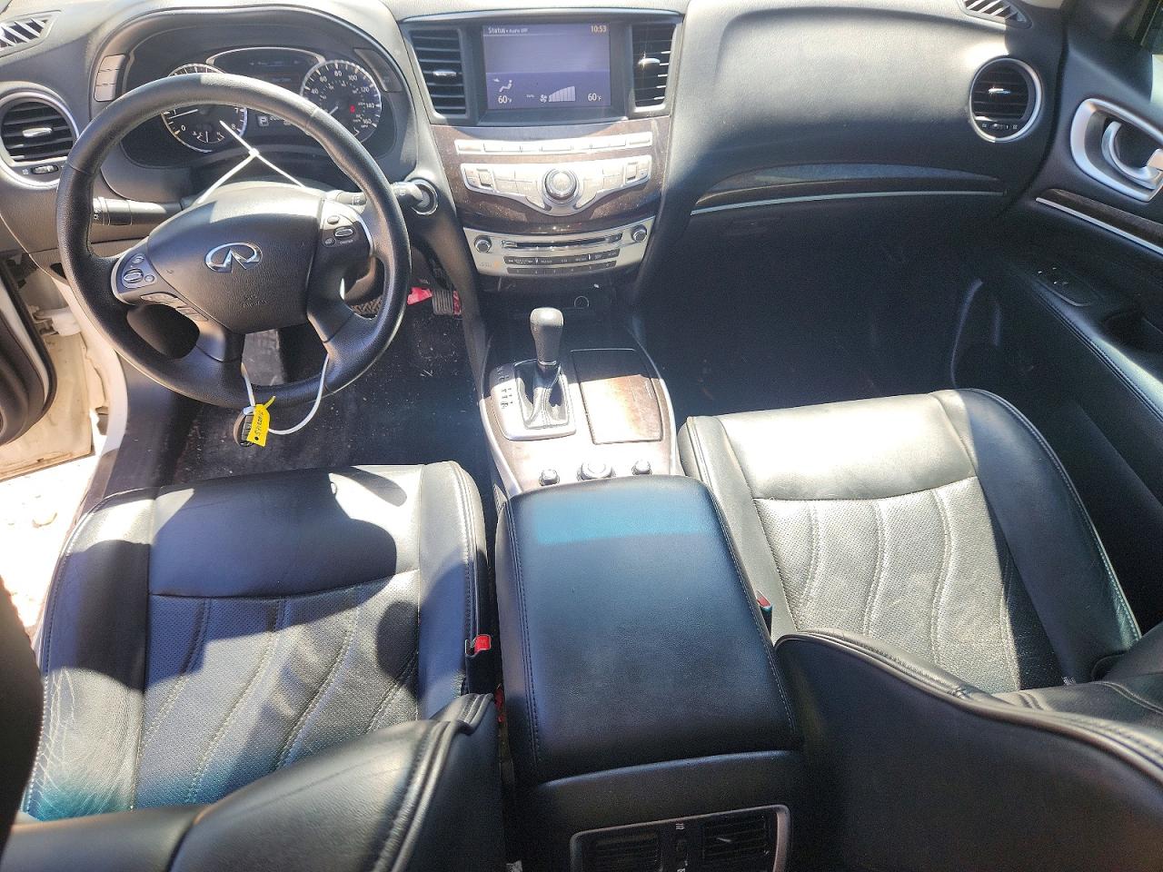 2013 Infiniti Jx35 Base White vin: 5N1AL0MN4DC343654