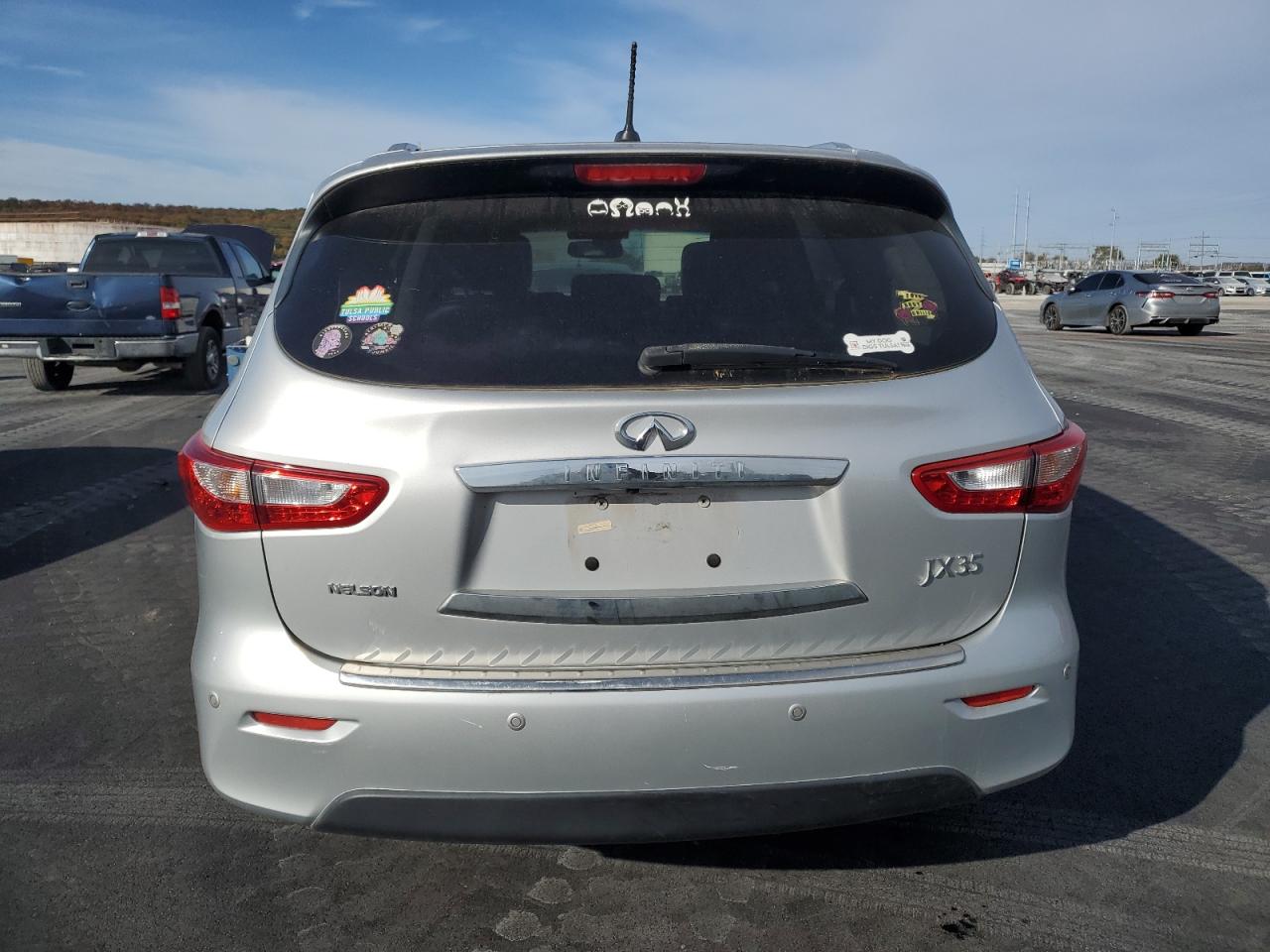 2013 Infiniti Jx35 Silver vin: 5N1AL0MN4DC345422