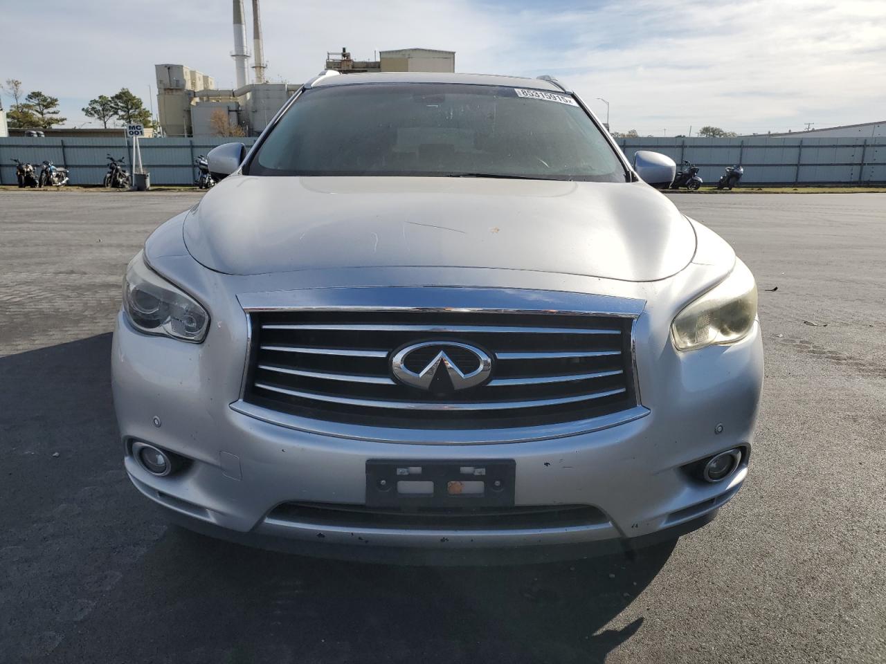 2013 Infiniti Jx35 Silver vin: 5N1AL0MN4DC345422