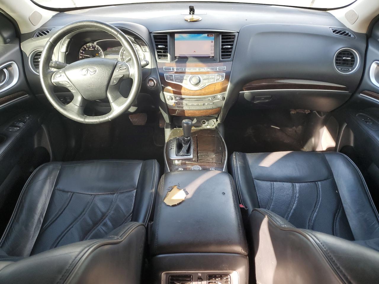 2013 Infiniti Jx35 Silver vin: 5N1AL0MN4DC345422