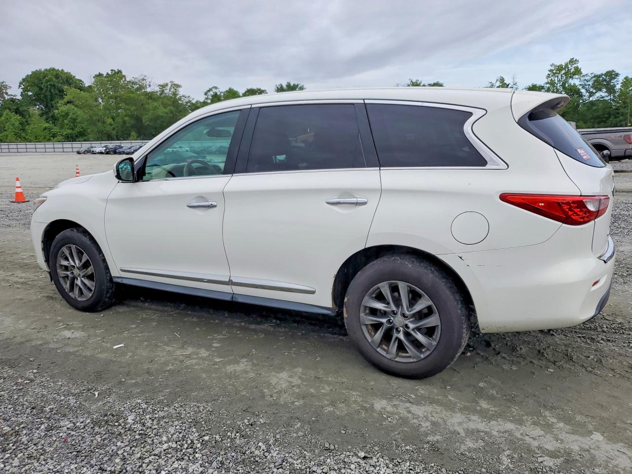 2013 Infiniti Jx35 Base White vin: 5N1AL0MN4DC348658