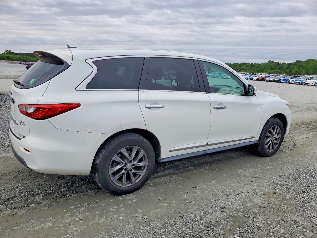 2013 Infiniti Jx35 Base White vin: 5N1AL0MN4DC348658