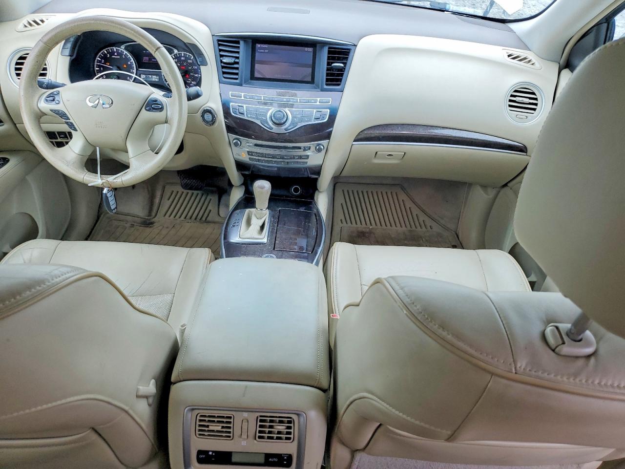 2013 Infiniti Jx35 Base White vin: 5N1AL0MN4DC348658