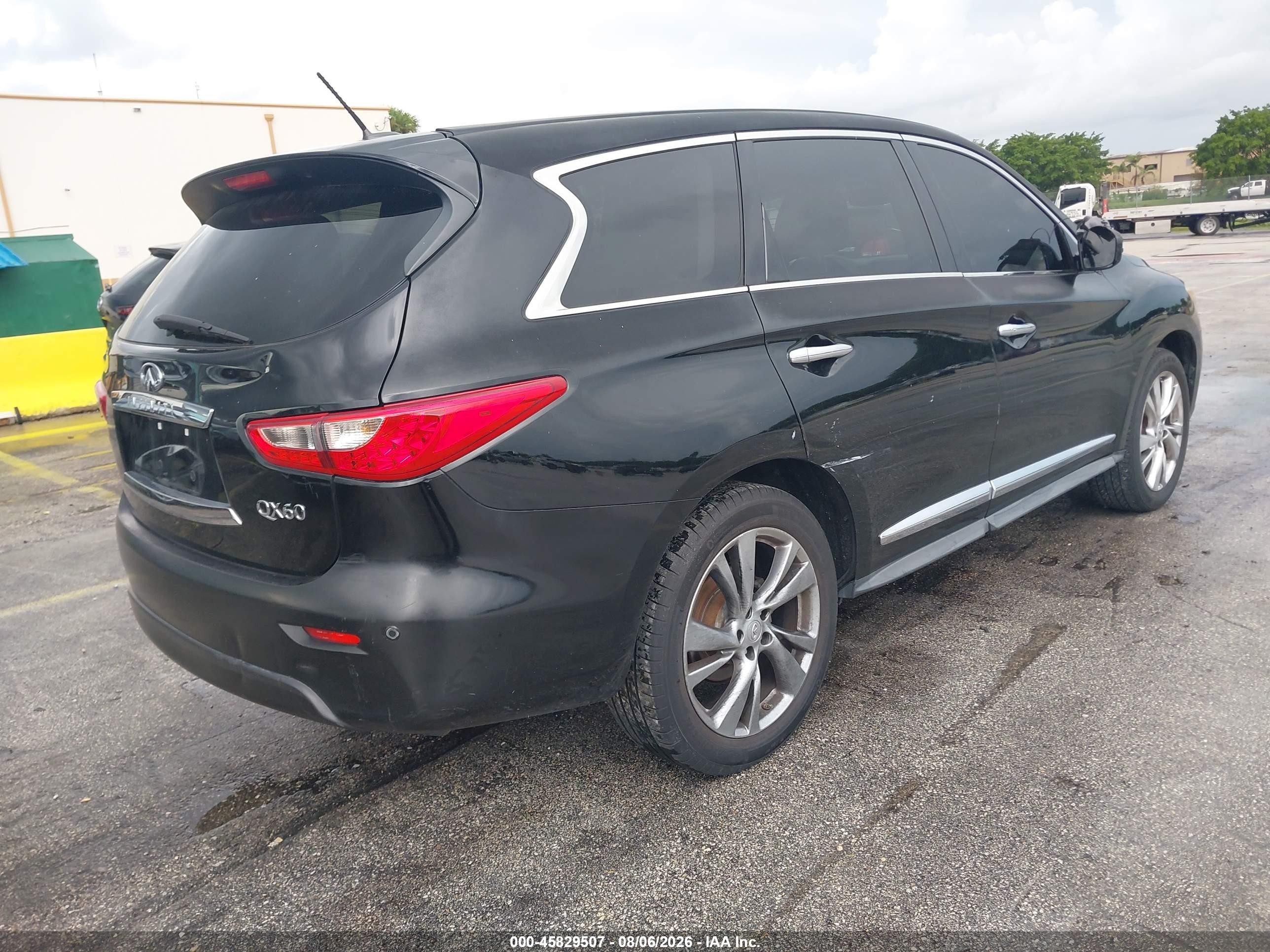 2014 Infiniti Qx60   Black vin: 5N1AL0MN4EC504411