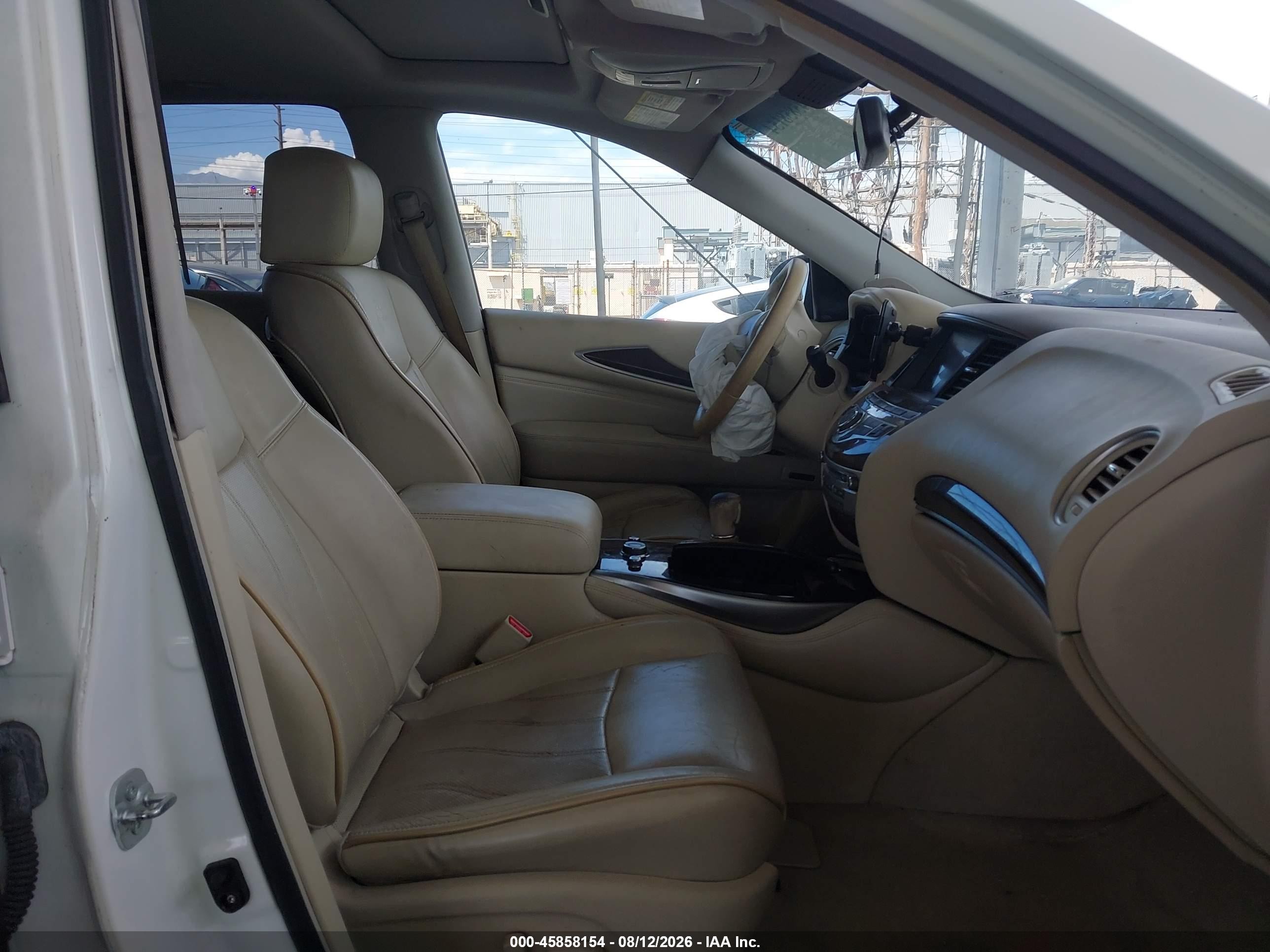 2014 Infiniti Qx60   White vin: 5N1AL0MN4EC507633