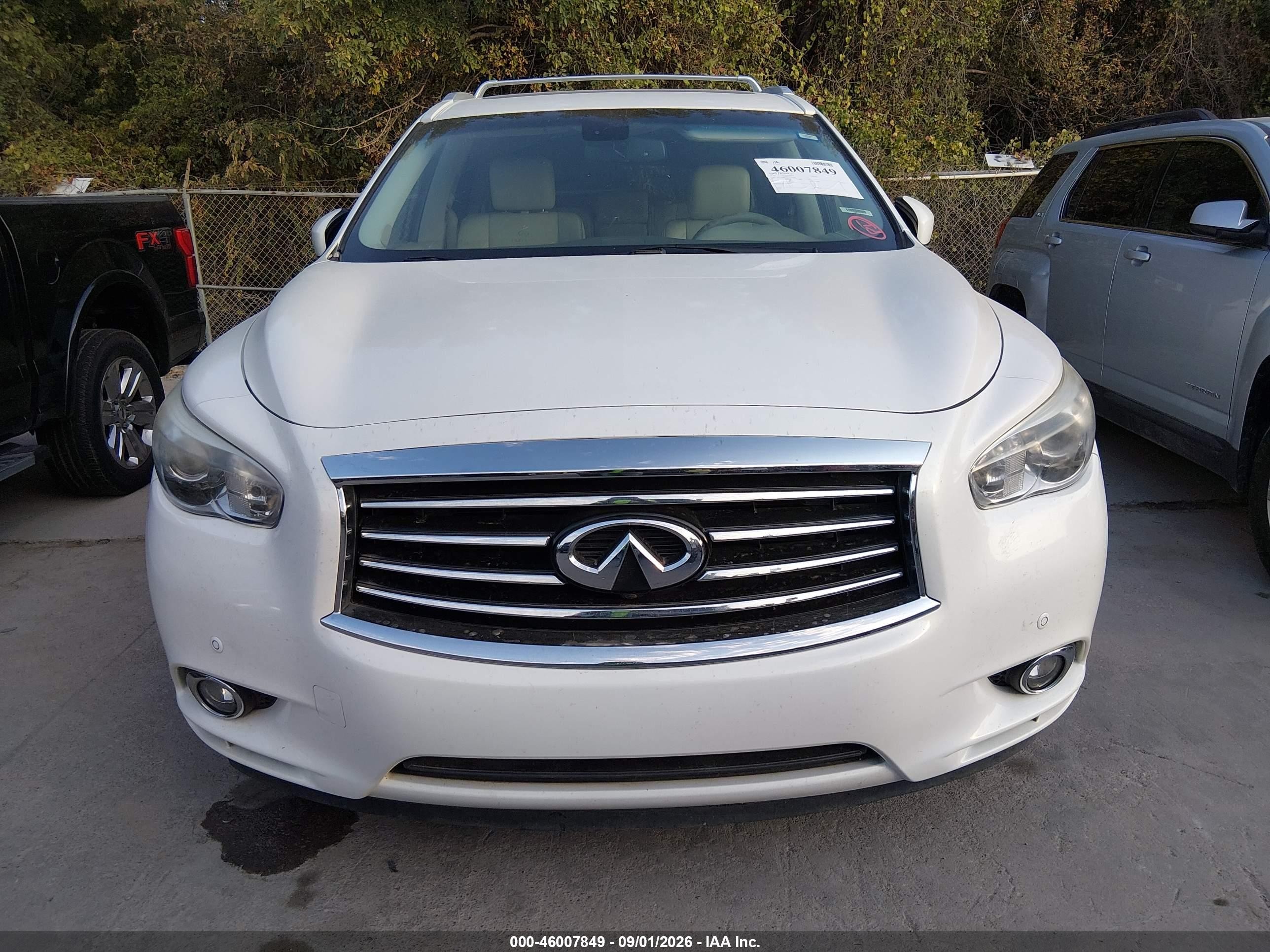 2014 Infiniti Qx60 Cream vin: 5N1AL0MN4EC509866