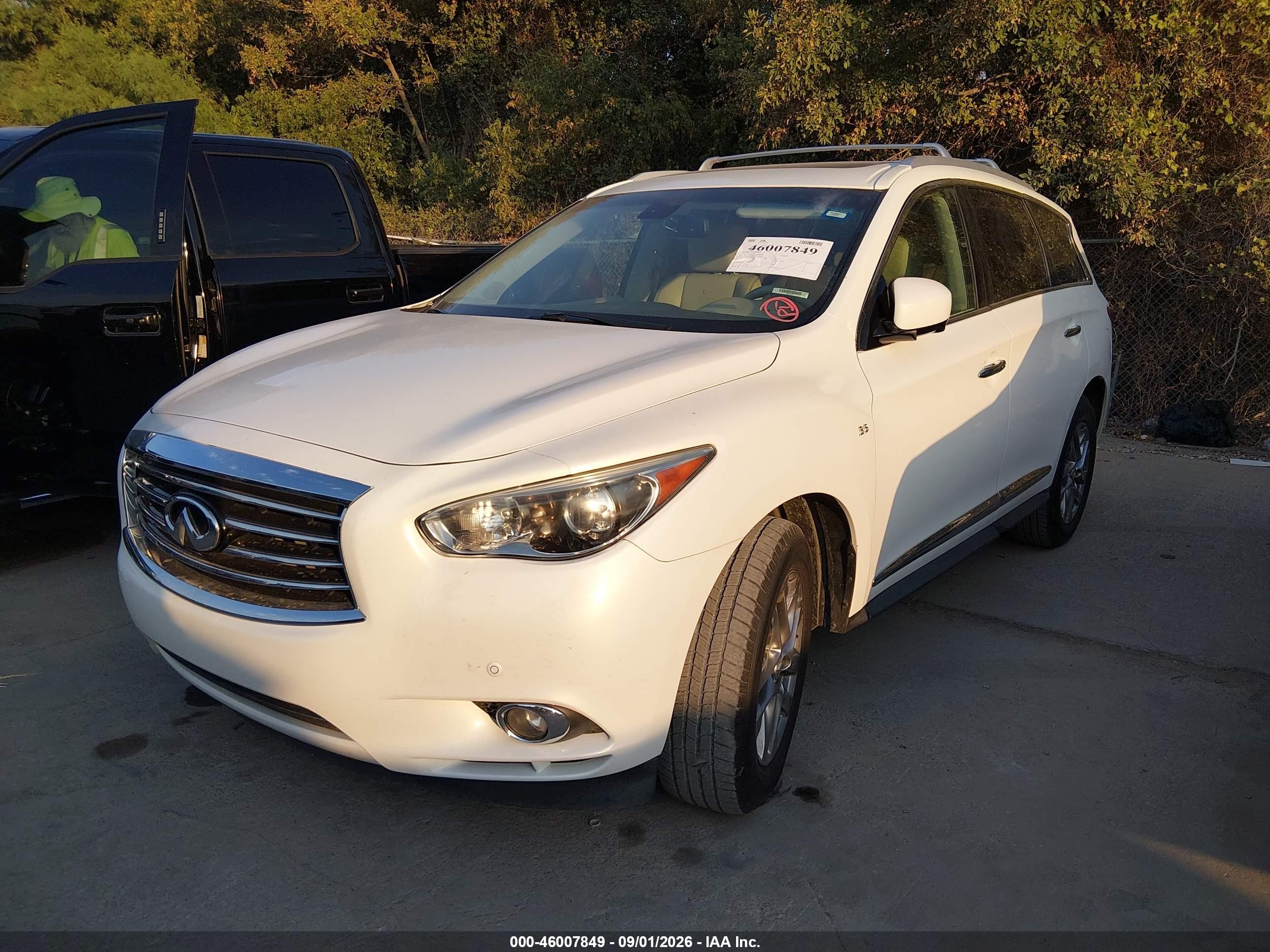 2014 Infiniti Qx60 Cream vin: 5N1AL0MN4EC509866