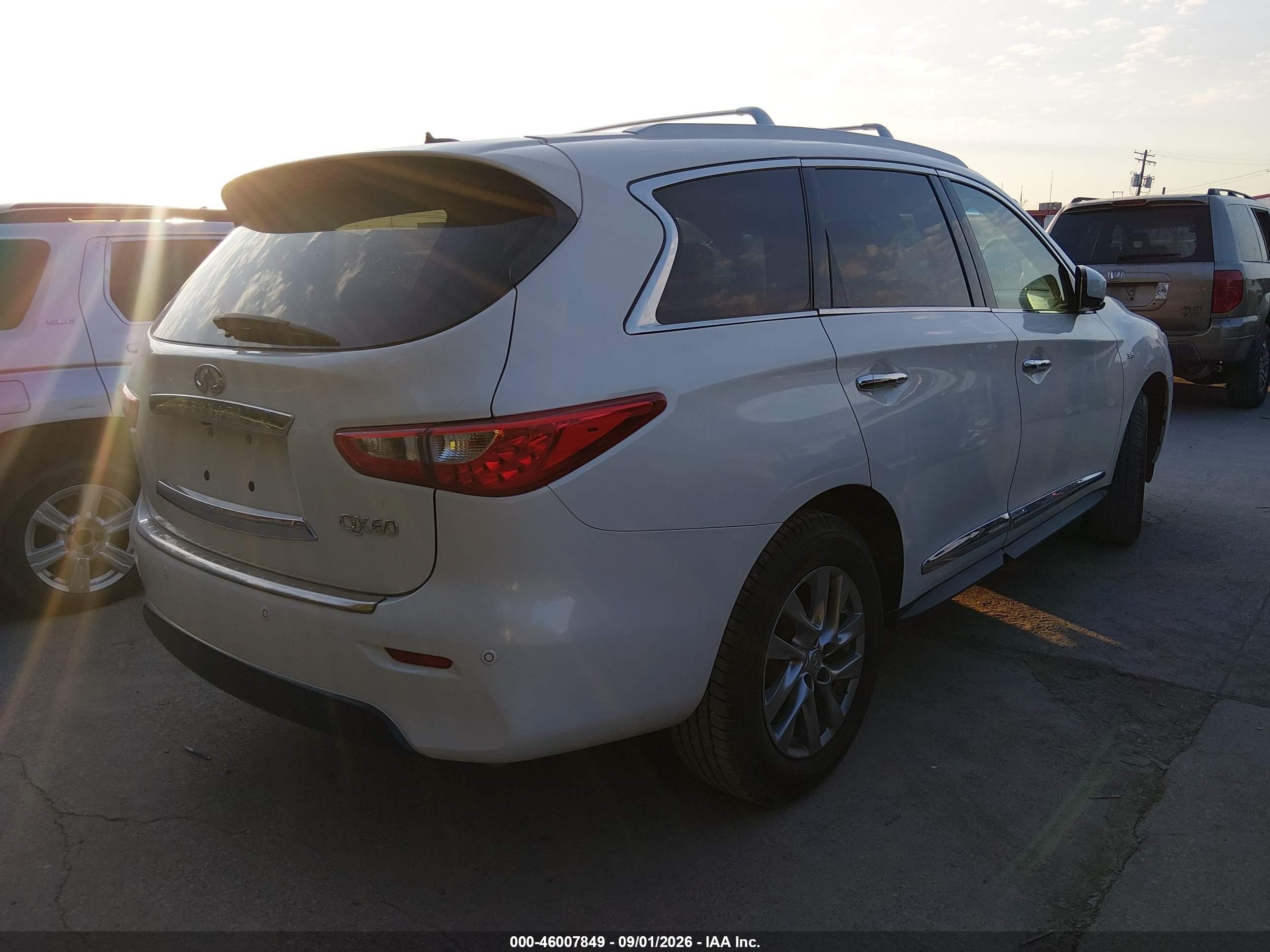 2014 Infiniti Qx60 Cream vin: 5N1AL0MN4EC509866