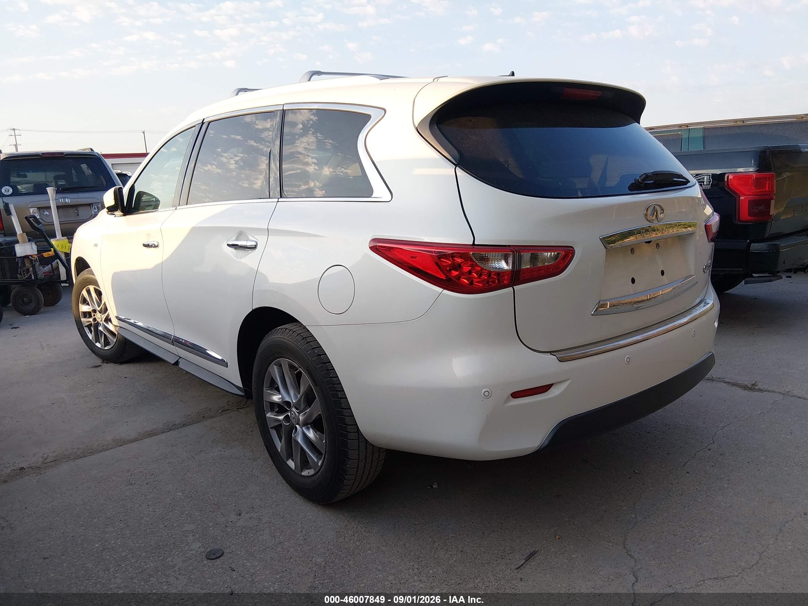 2014 Infiniti Qx60 Cream vin: 5N1AL0MN4EC509866