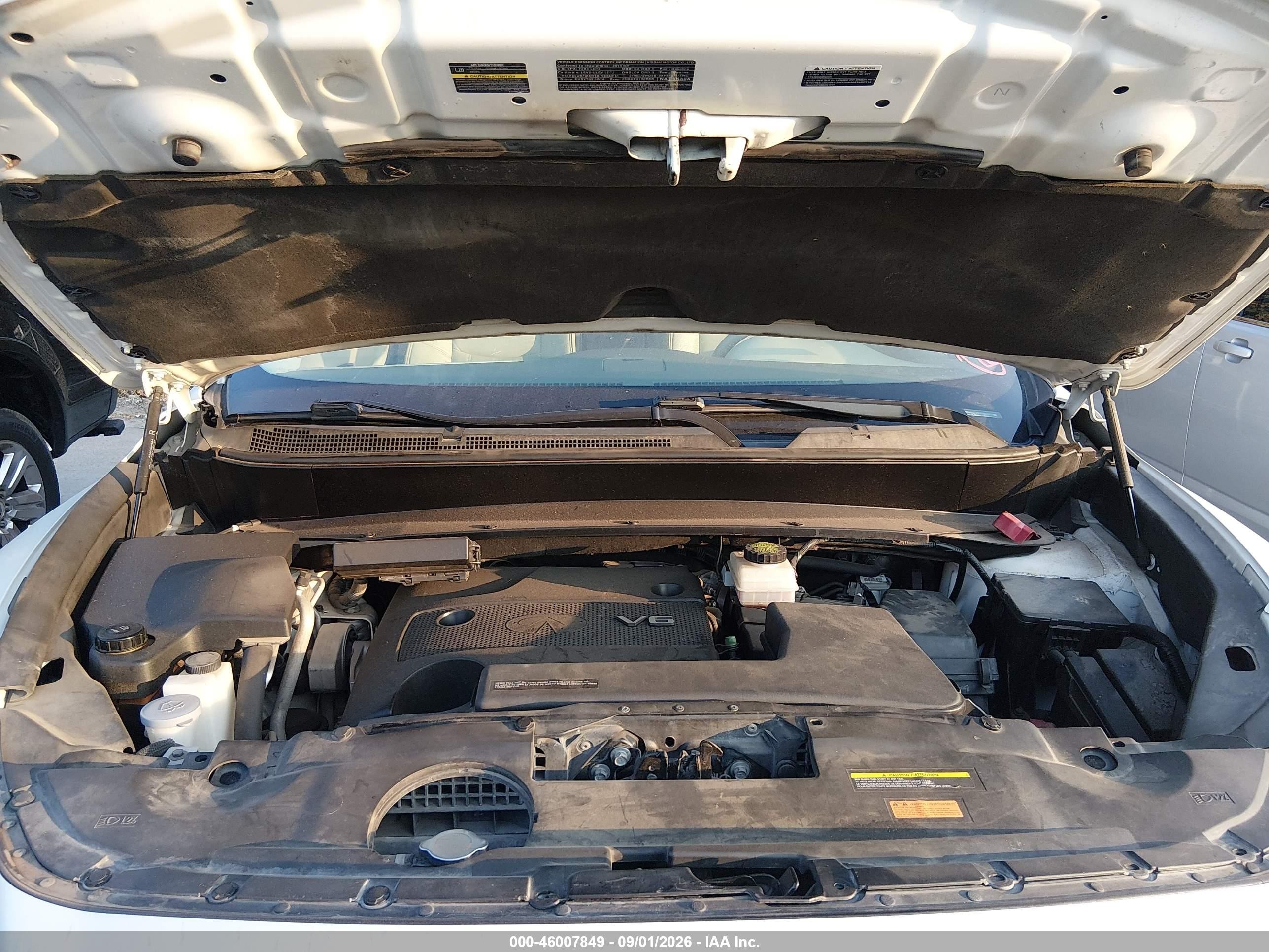 2014 Infiniti Qx60 Cream vin: 5N1AL0MN4EC509866