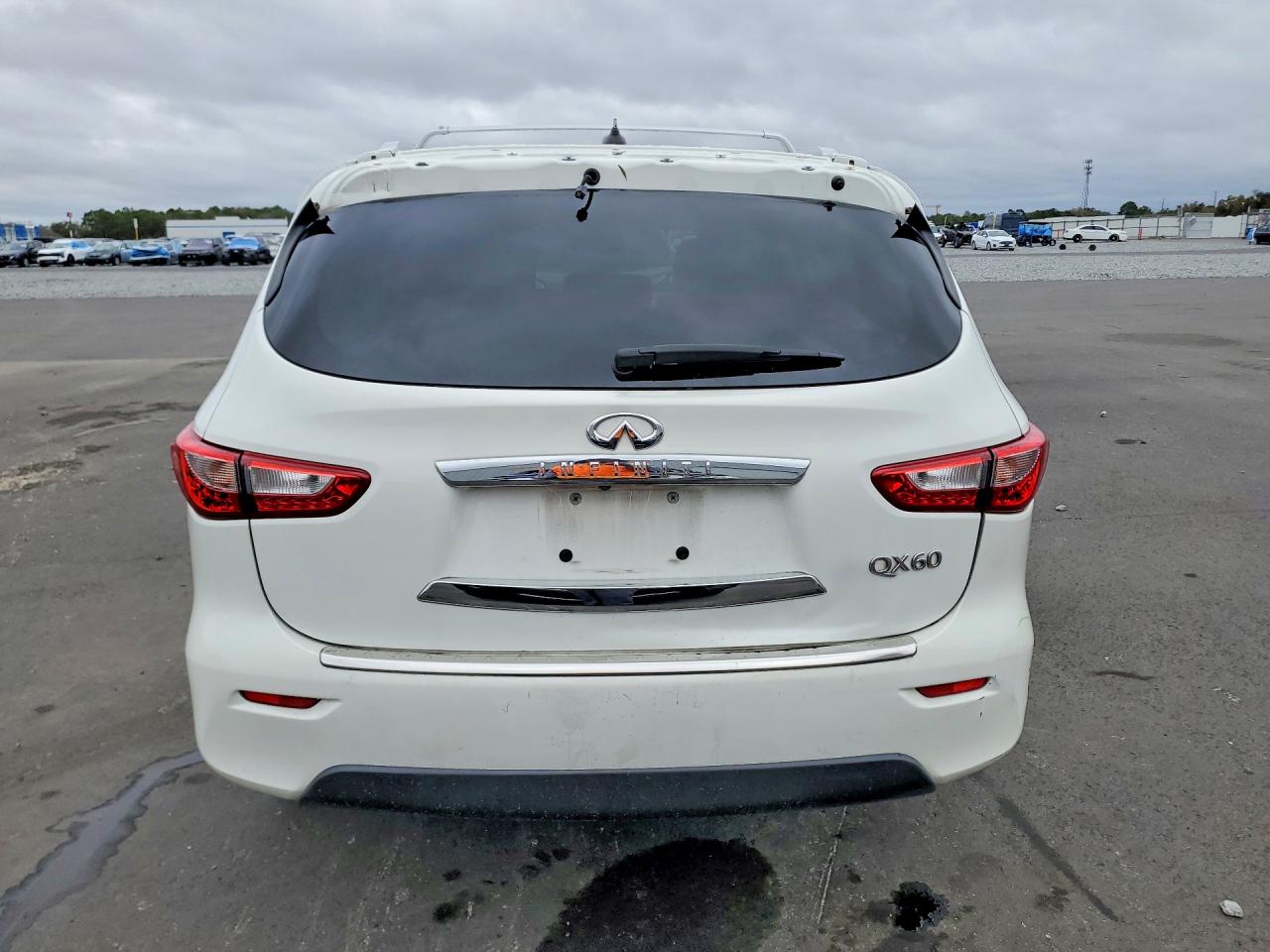 2014 Infiniti Qx60 White vin: 5N1AL0MN4EC531267