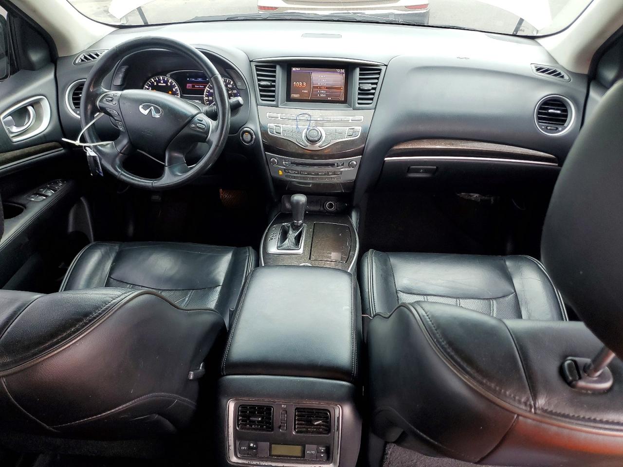 2014 Infiniti Qx60 White vin: 5N1AL0MN4EC531267