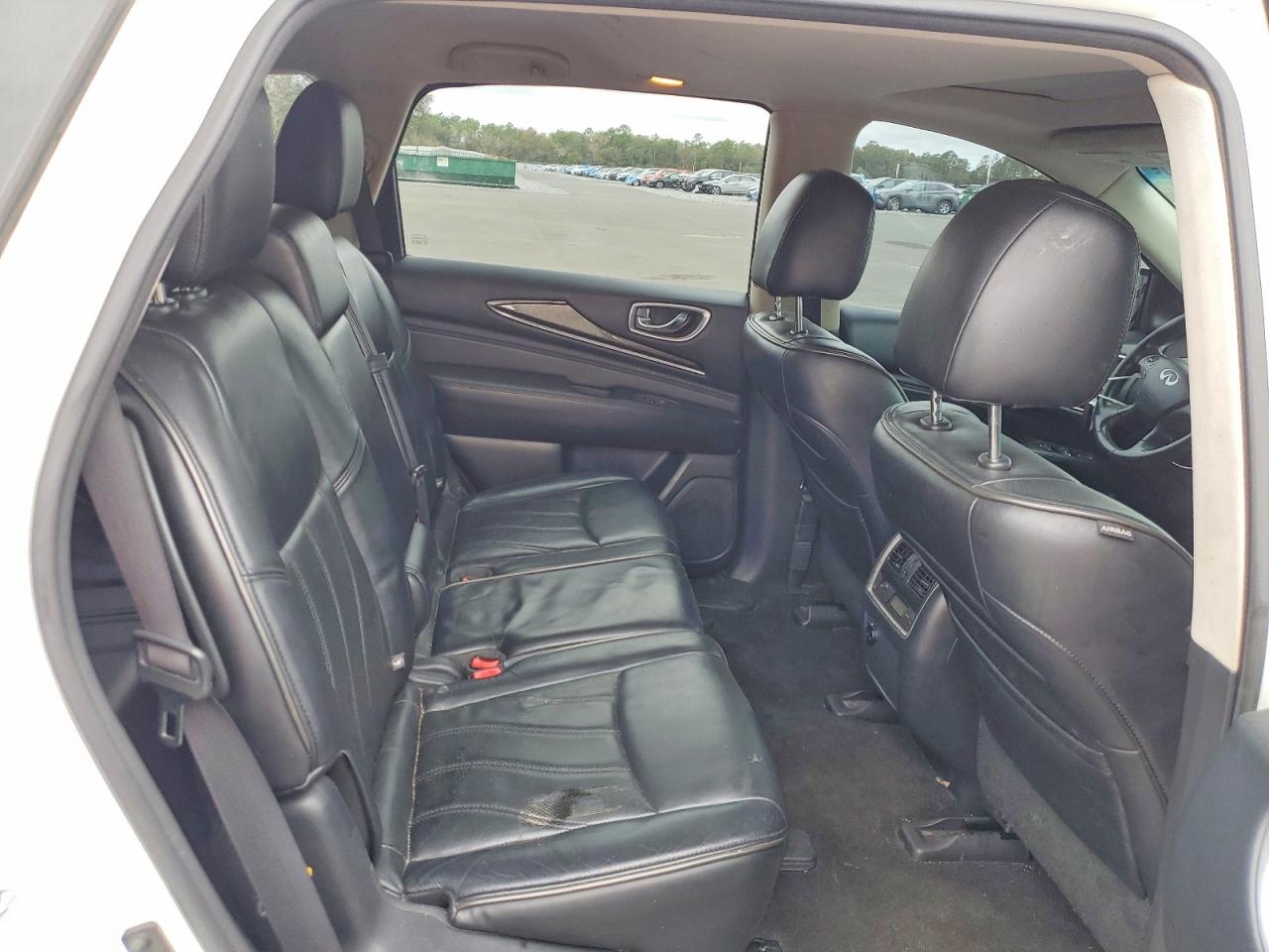 2014 Infiniti Qx60 White vin: 5N1AL0MN4EC531267