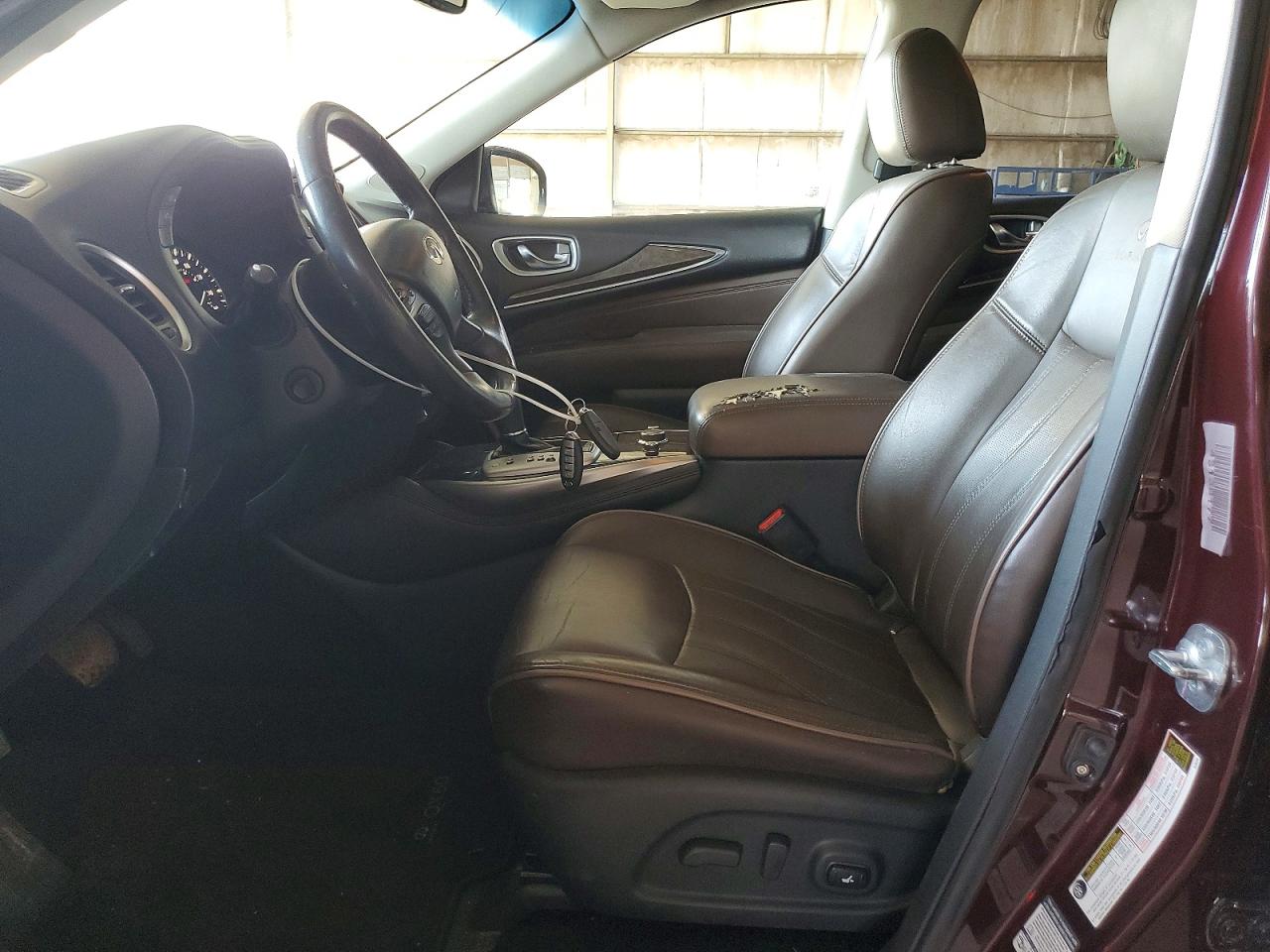 2014 Infiniti Qx60 Base Maroon vin: 5N1AL0MN4EC531706