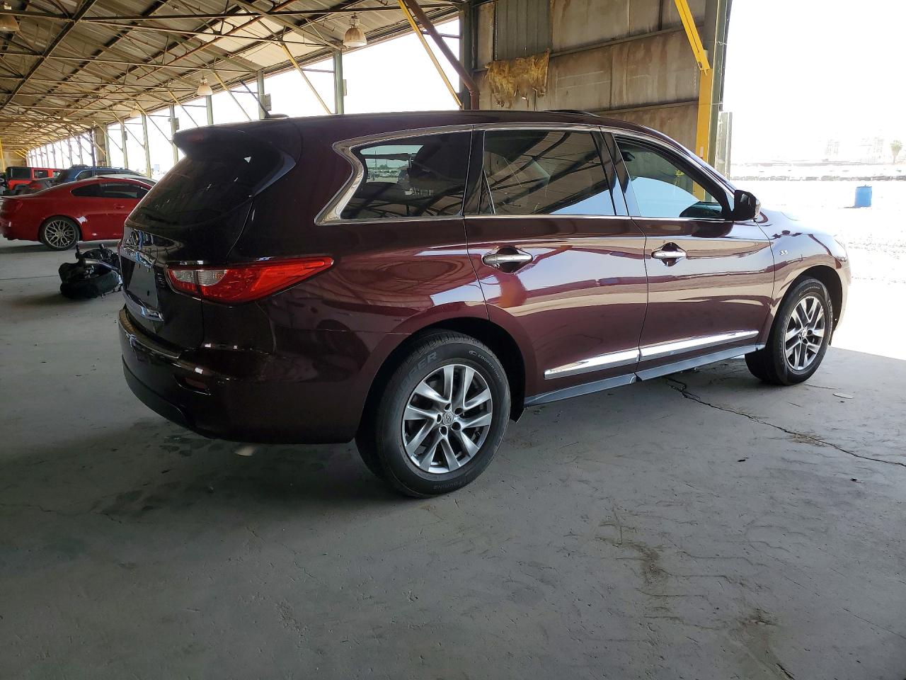 2014 Infiniti Qx60 Base Maroon vin: 5N1AL0MN4EC531706