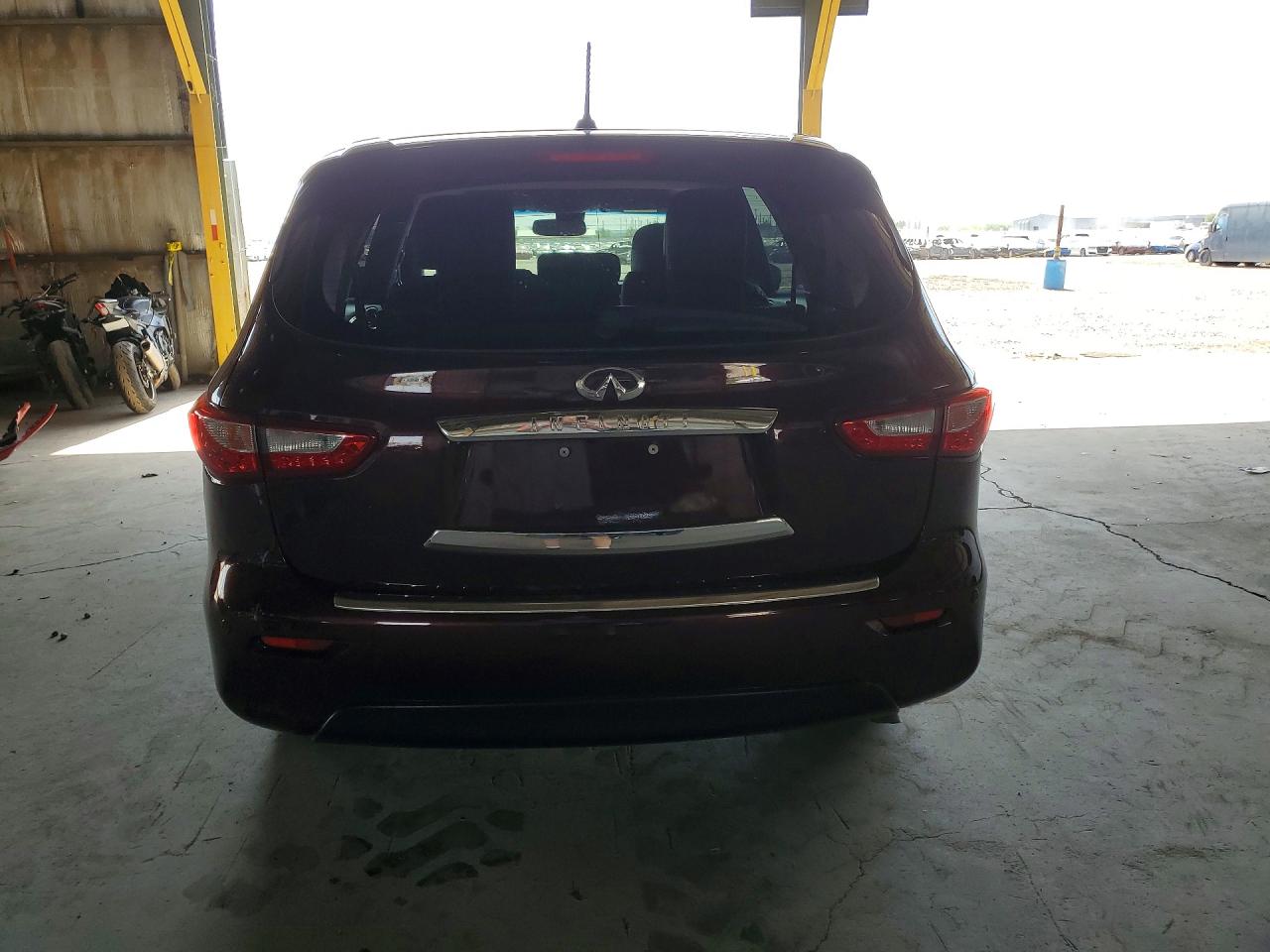 2014 Infiniti Qx60 Base Maroon vin: 5N1AL0MN4EC531706