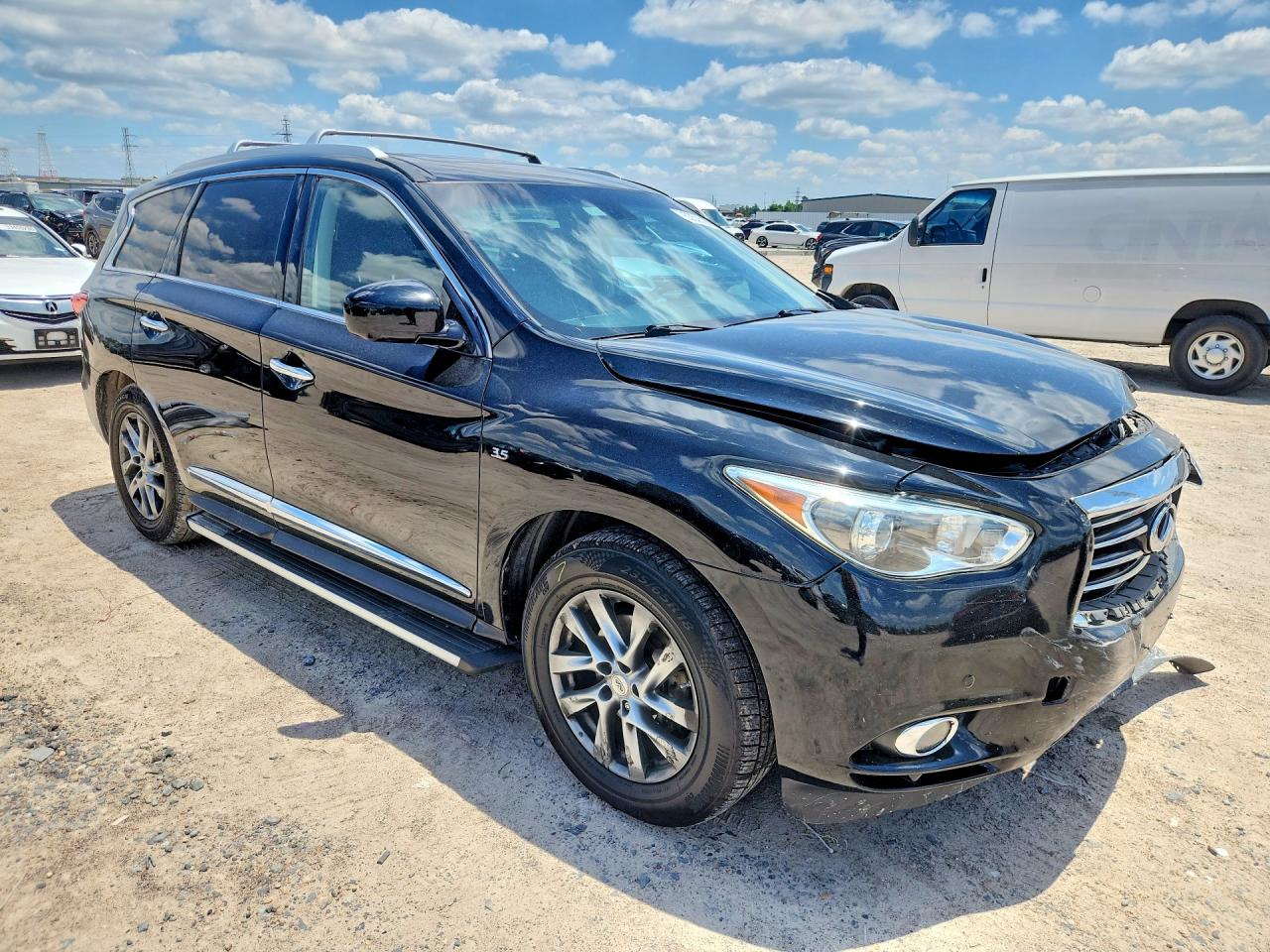 2014 Infiniti Qx60 Base Black vin: 5N1AL0MN4EC534105