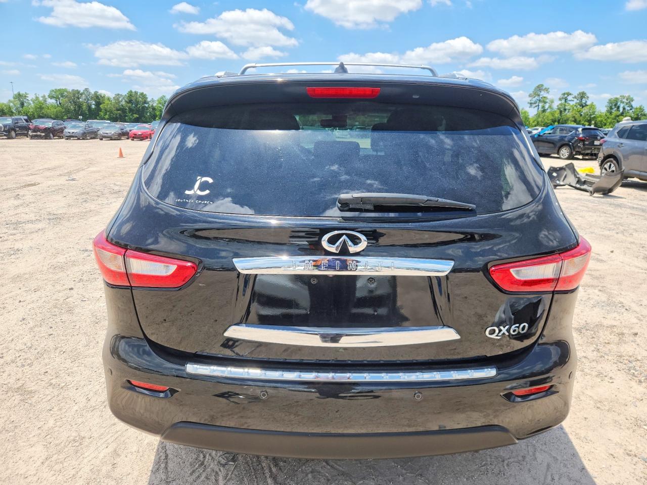 2014 Infiniti Qx60 Base Black vin: 5N1AL0MN4EC534105