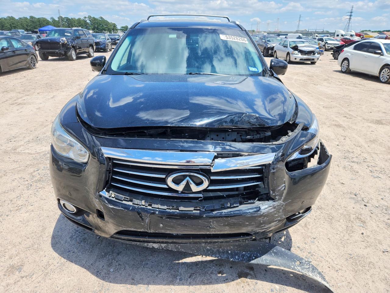 2014 Infiniti Qx60 Base Black vin: 5N1AL0MN4EC534105