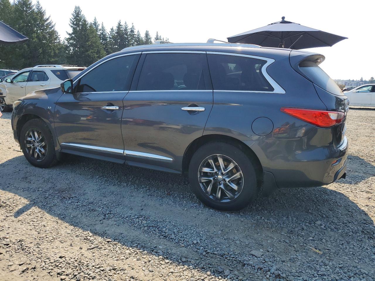 2014 Infiniti Qx60 Base Серый vin: 5N1AL0MN4EC534153