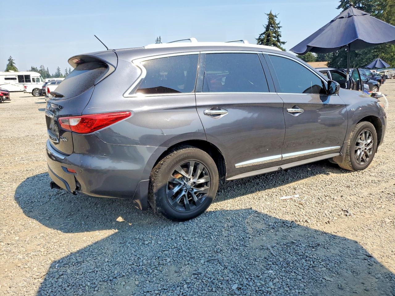 2014 Infiniti Qx60 Base Серый vin: 5N1AL0MN4EC534153
