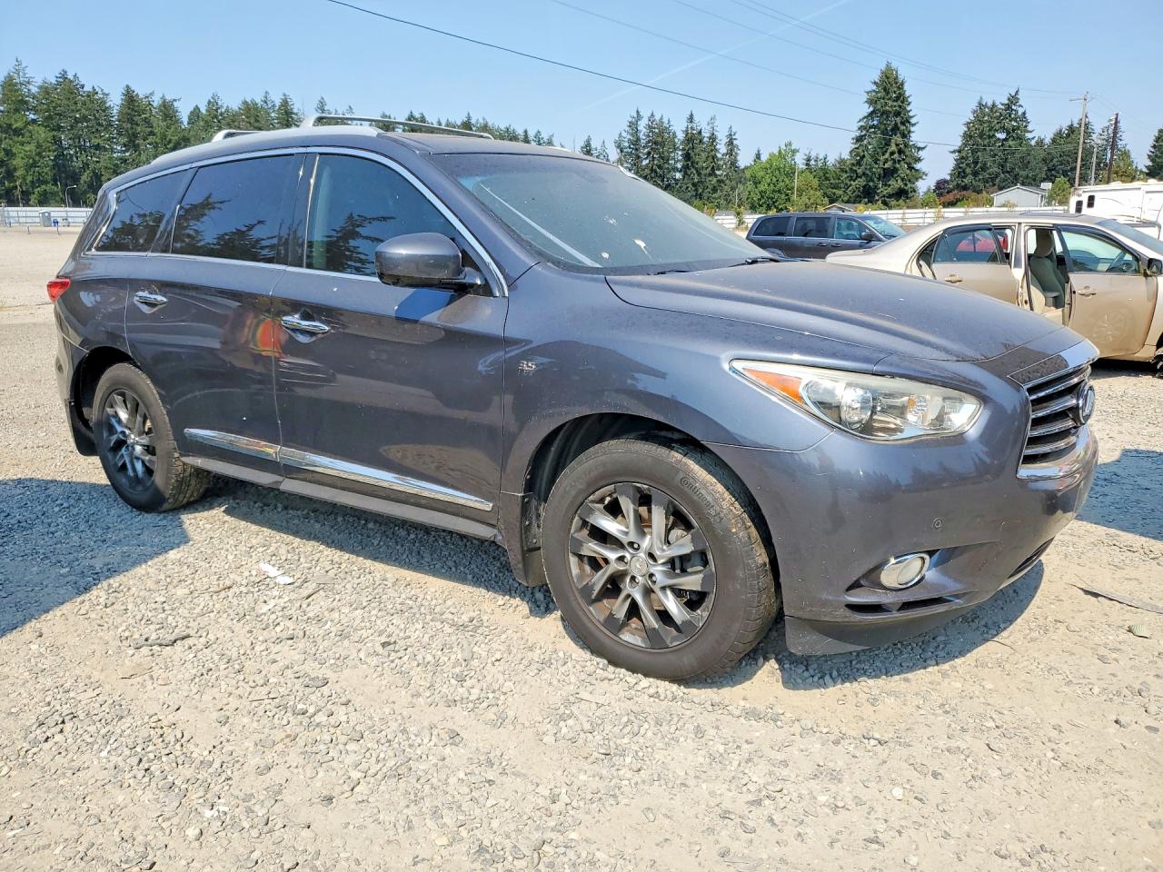 2014 Infiniti Qx60 Base Серый vin: 5N1AL0MN4EC534153
