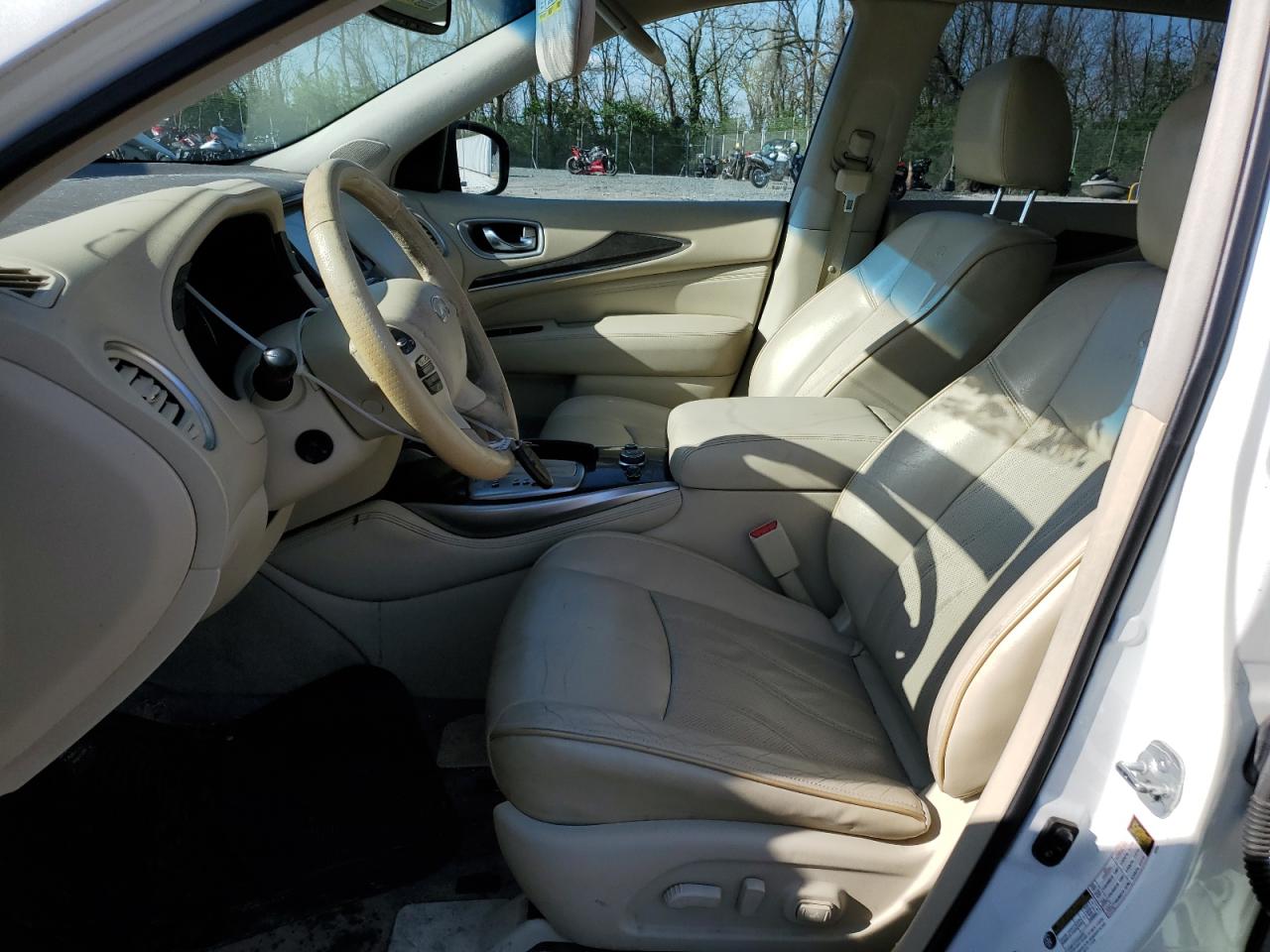2014 Infiniti Qx60 White vin: 5N1AL0MN4EC551003