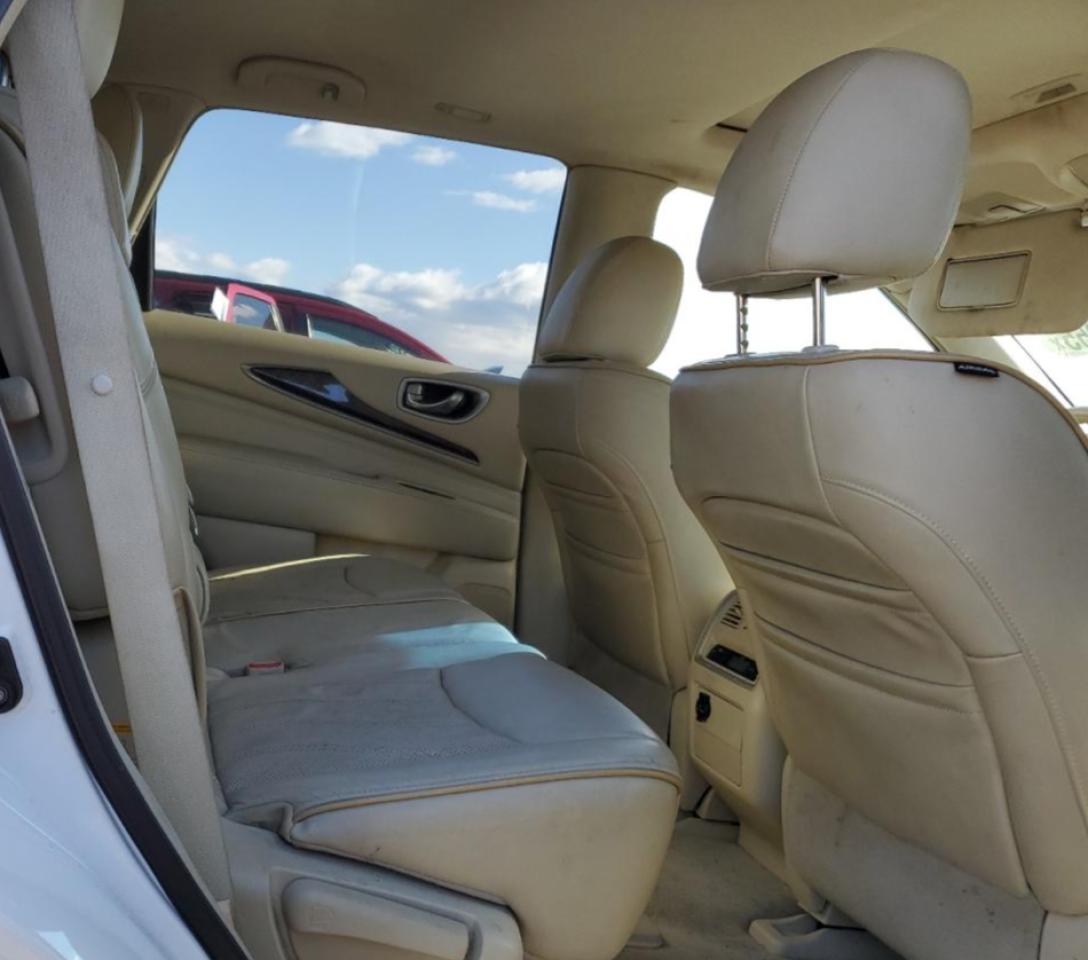 2014 Infiniti Qx60 White vin: 5N1AL0MN4EC551003