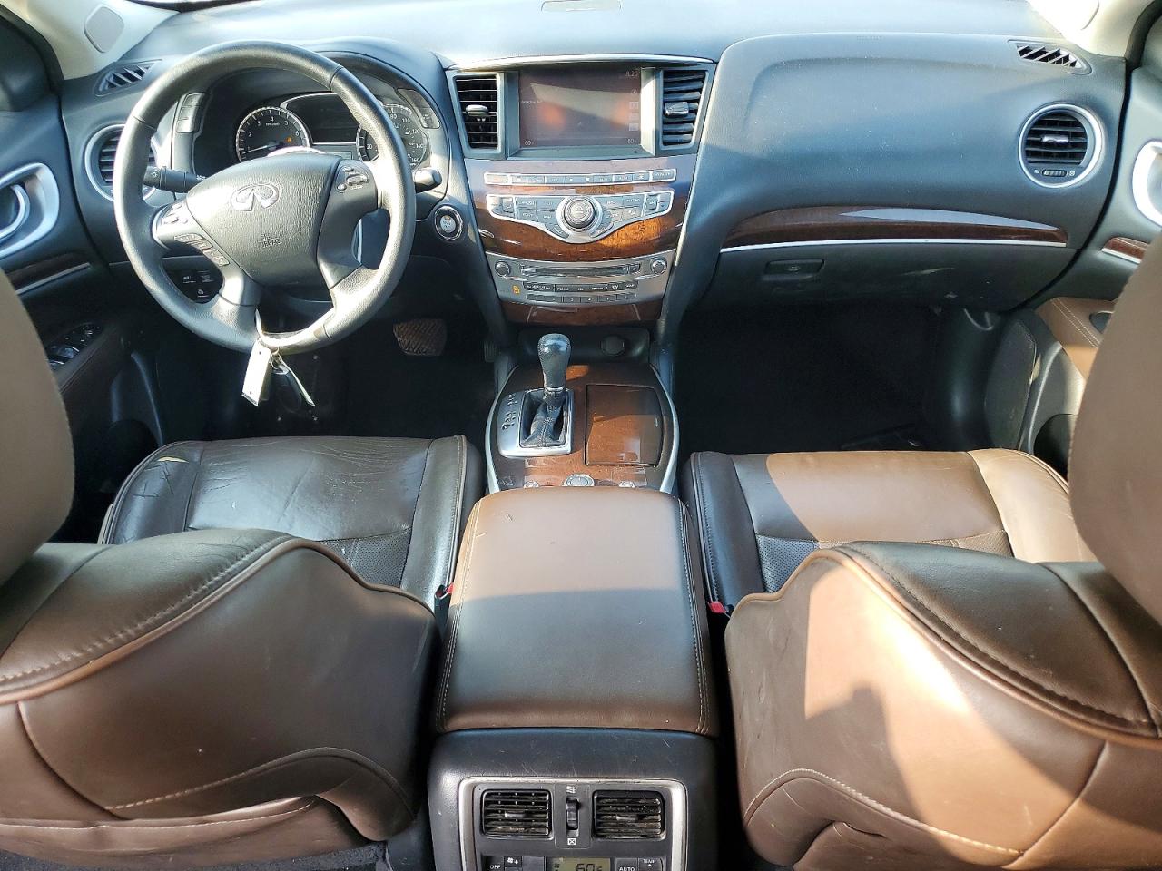 2014 Infiniti Qx60 Base White vin: 5N1AL0MN4EC553544