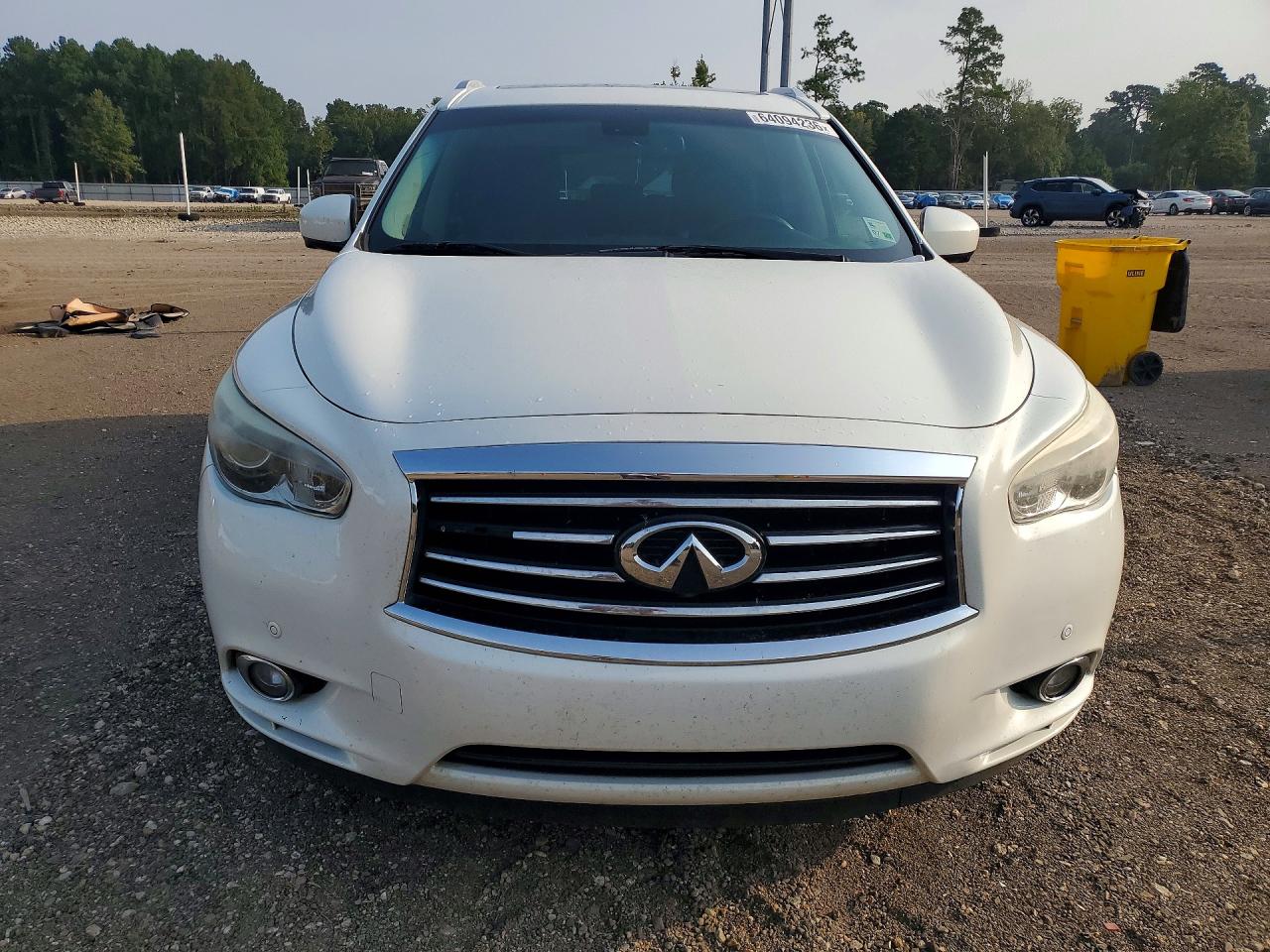 2014 Infiniti Qx60 Base White vin: 5N1AL0MN4EC553544