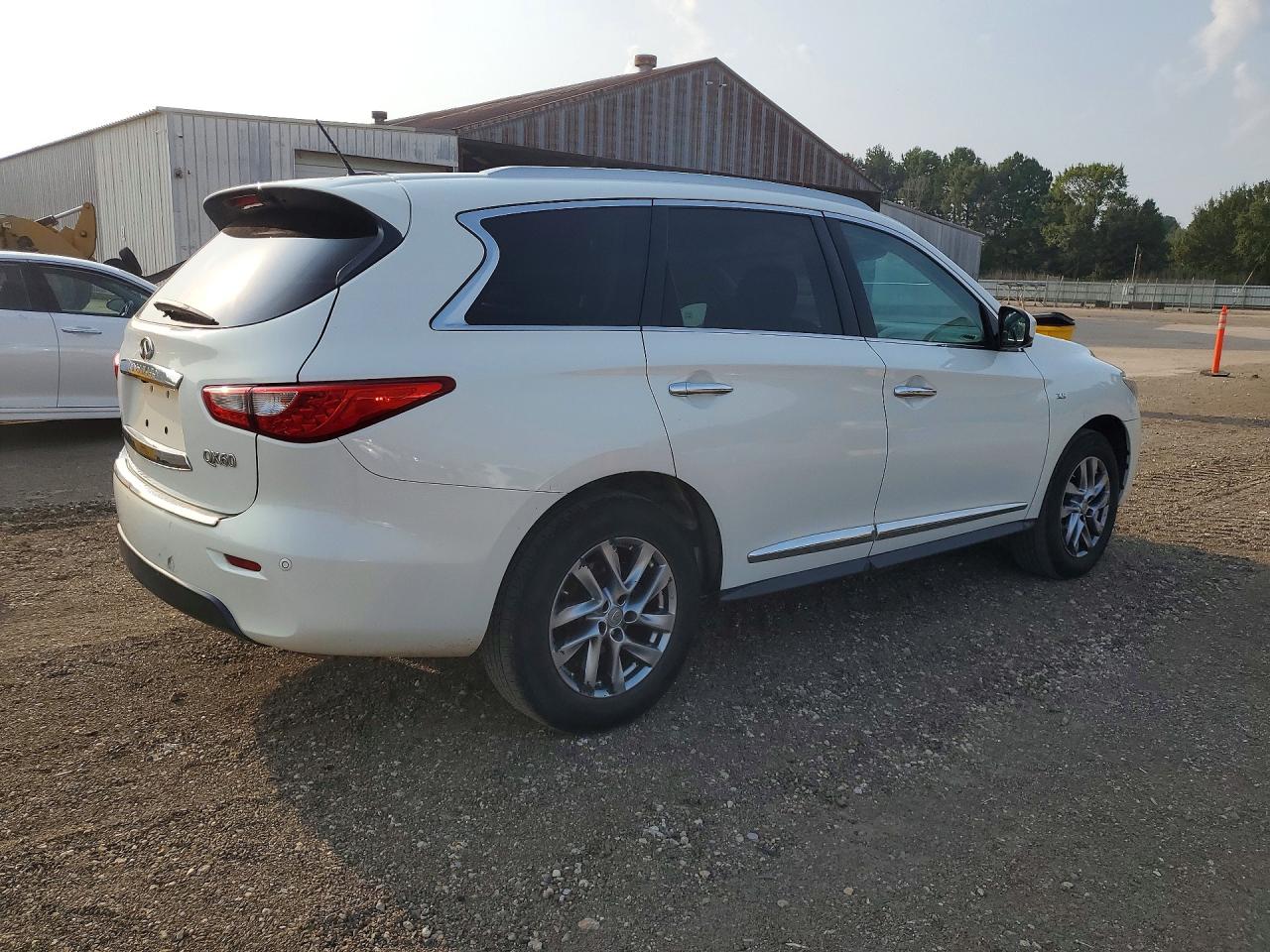 2014 Infiniti Qx60 Base White vin: 5N1AL0MN4EC553544