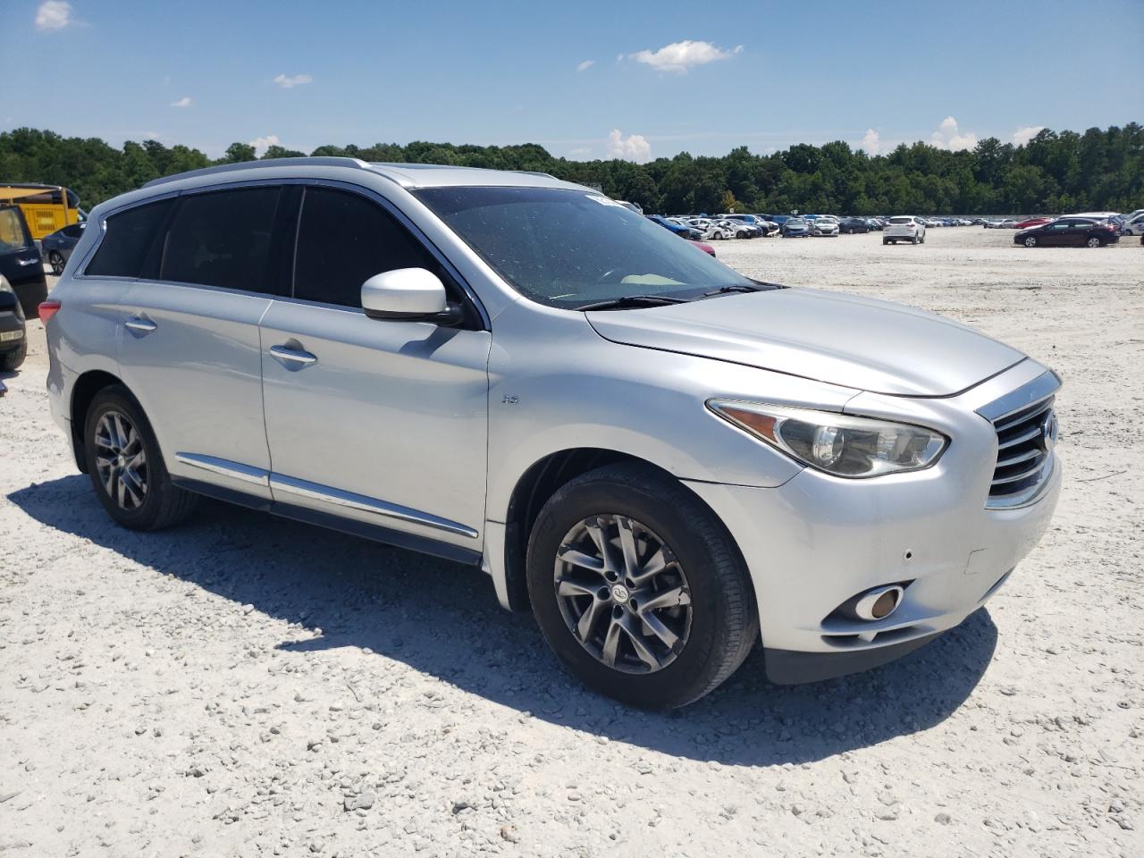 2015 Infiniti Qx60  Gray vin: 5N1AL0MN4FC508878