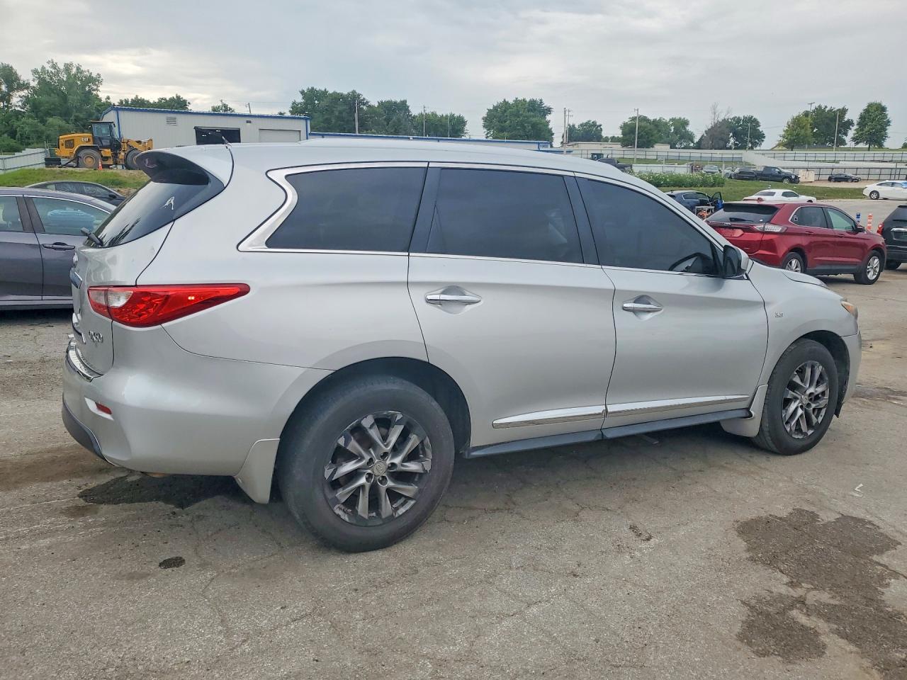 2015 Infiniti Qx60 Base Silver vin: 5N1AL0MN4FC508878