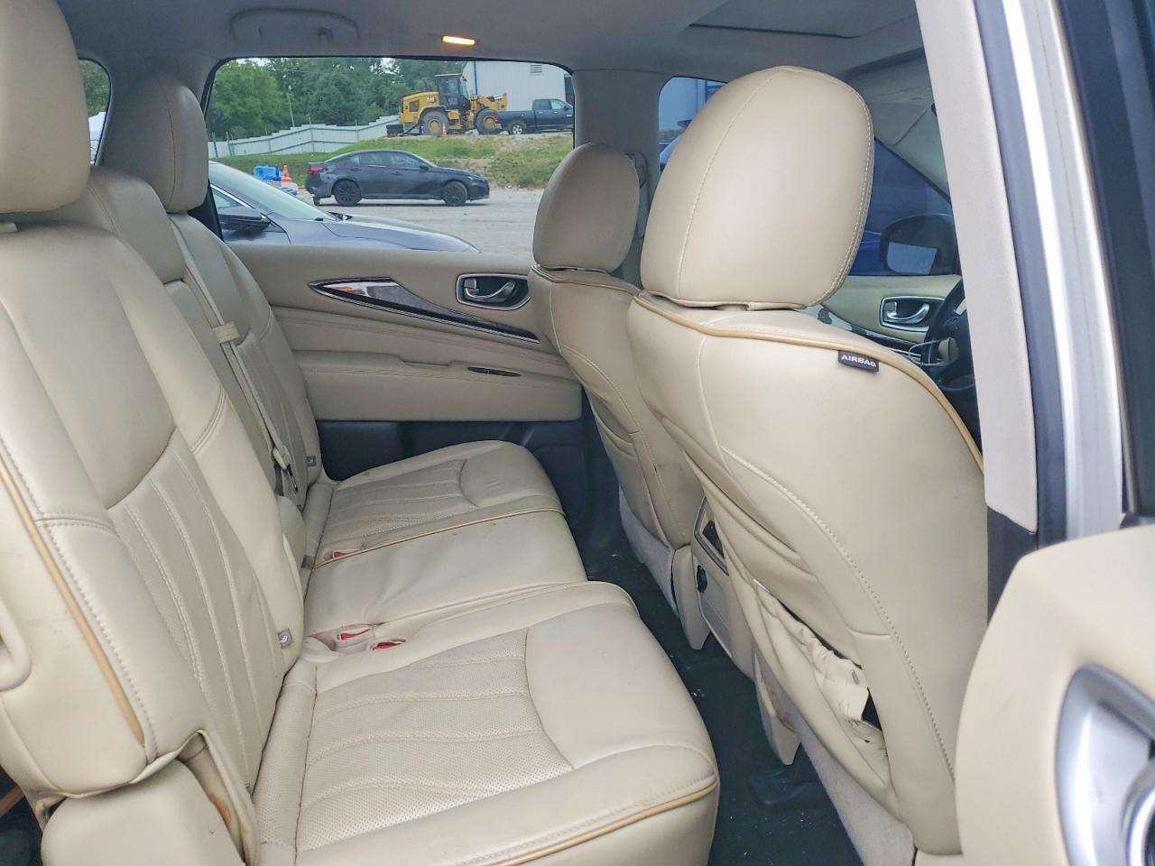 2015 Infiniti Qx60 Base Silver vin: 5N1AL0MN4FC508878