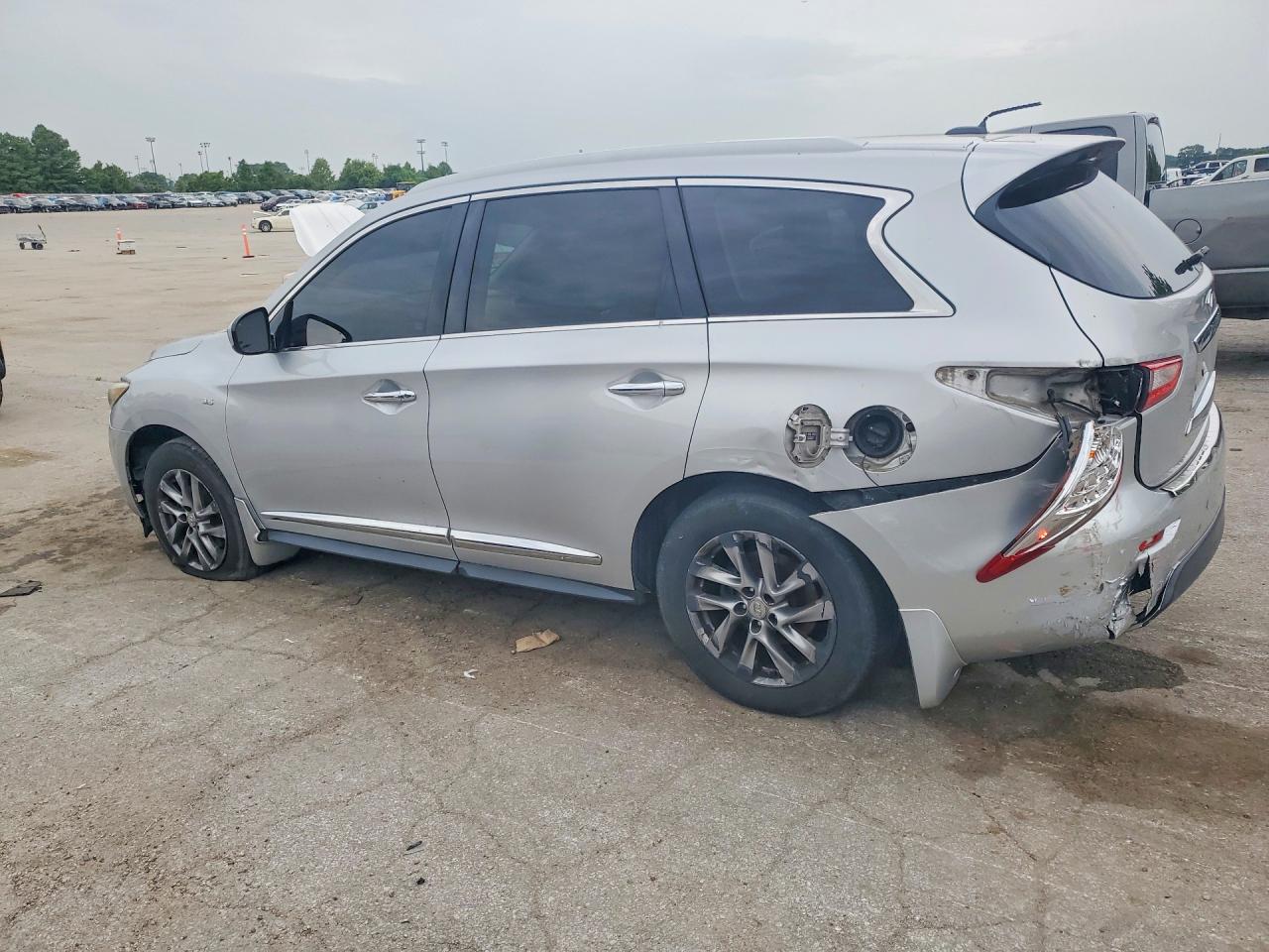 2015 Infiniti Qx60 Base Silver vin: 5N1AL0MN4FC508878