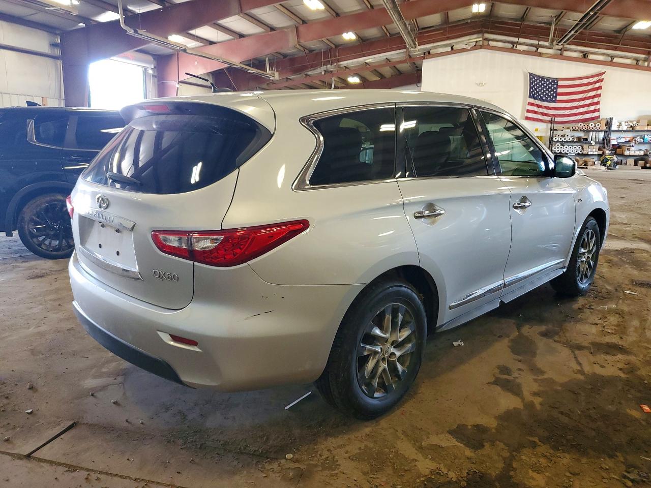 2015 Infiniti Qx60 Base Серебряный vin: 5N1AL0MN4FC517693