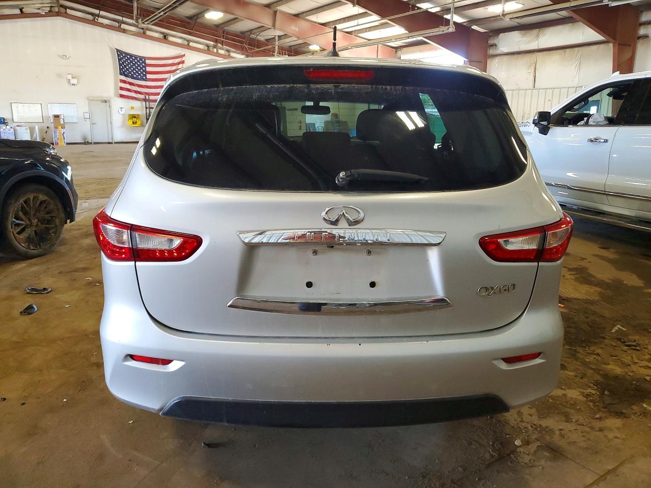 2015 Infiniti Qx60 Base Серебряный vin: 5N1AL0MN4FC517693