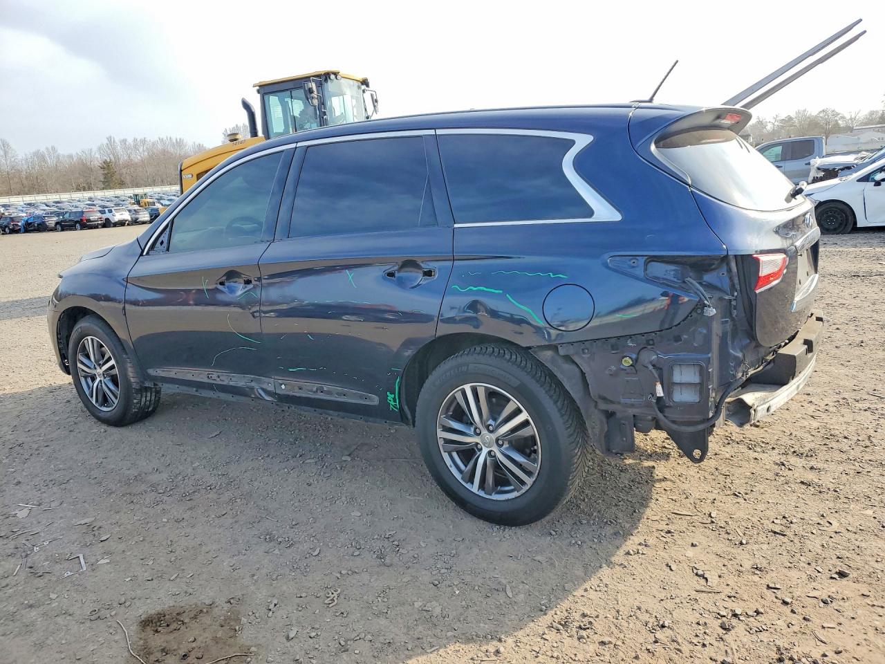 2015 Infiniti Qx60 Base Blue vin: 5N1AL0MN4FC521159