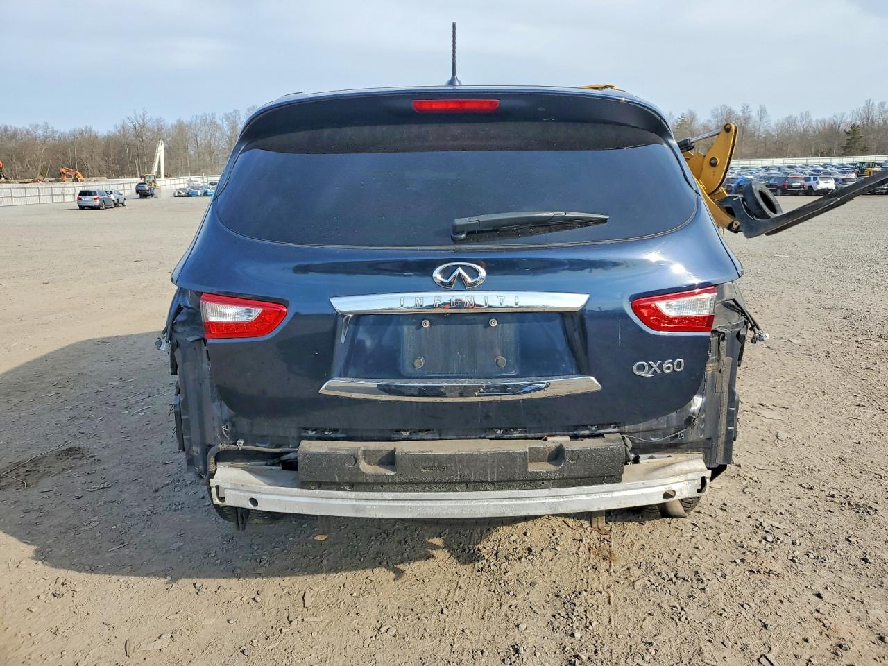 2015 Infiniti Qx60 Base Blue vin: 5N1AL0MN4FC521159
