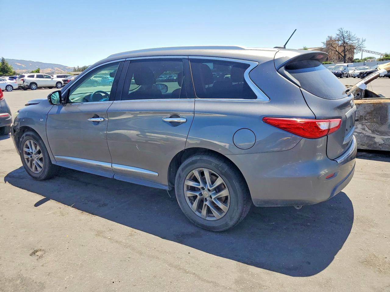 2015 Infiniti Qx60 Base Gray vin: 5N1AL0MN4FC522442