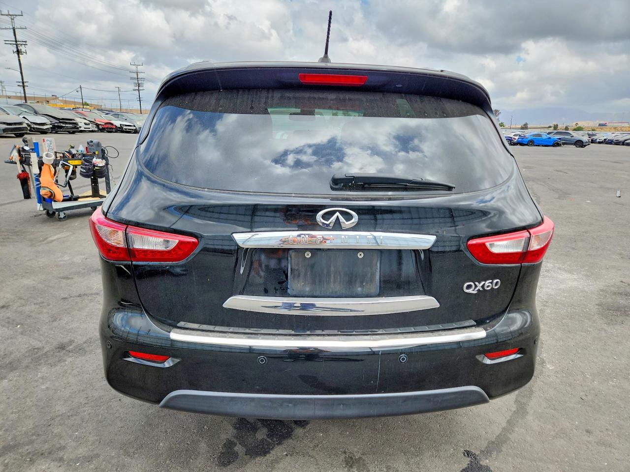 2015 Infiniti Qx60 Base Black vin: 5N1AL0MN4FC527530