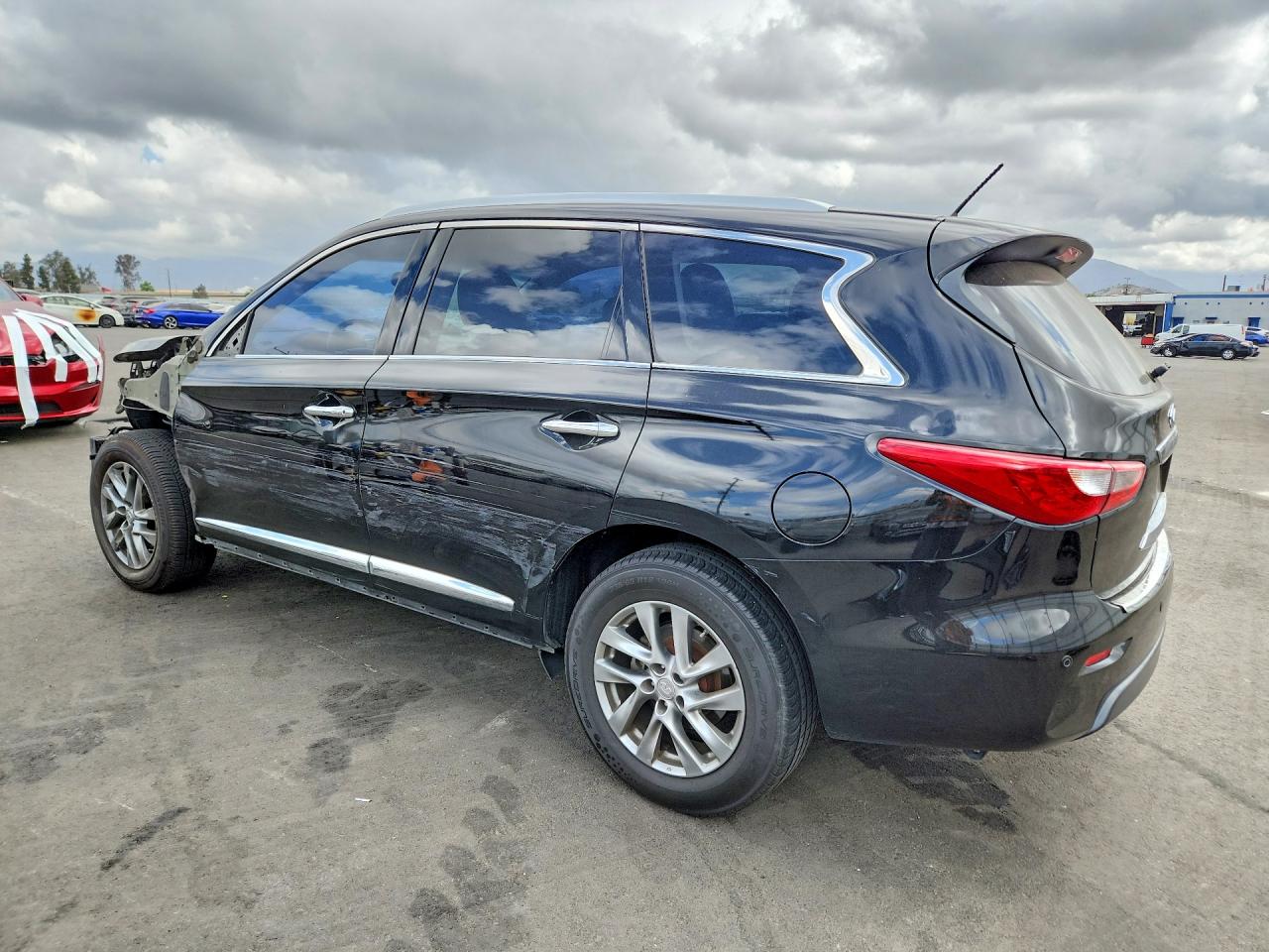 2015 Infiniti Qx60 Base Black vin: 5N1AL0MN4FC527530