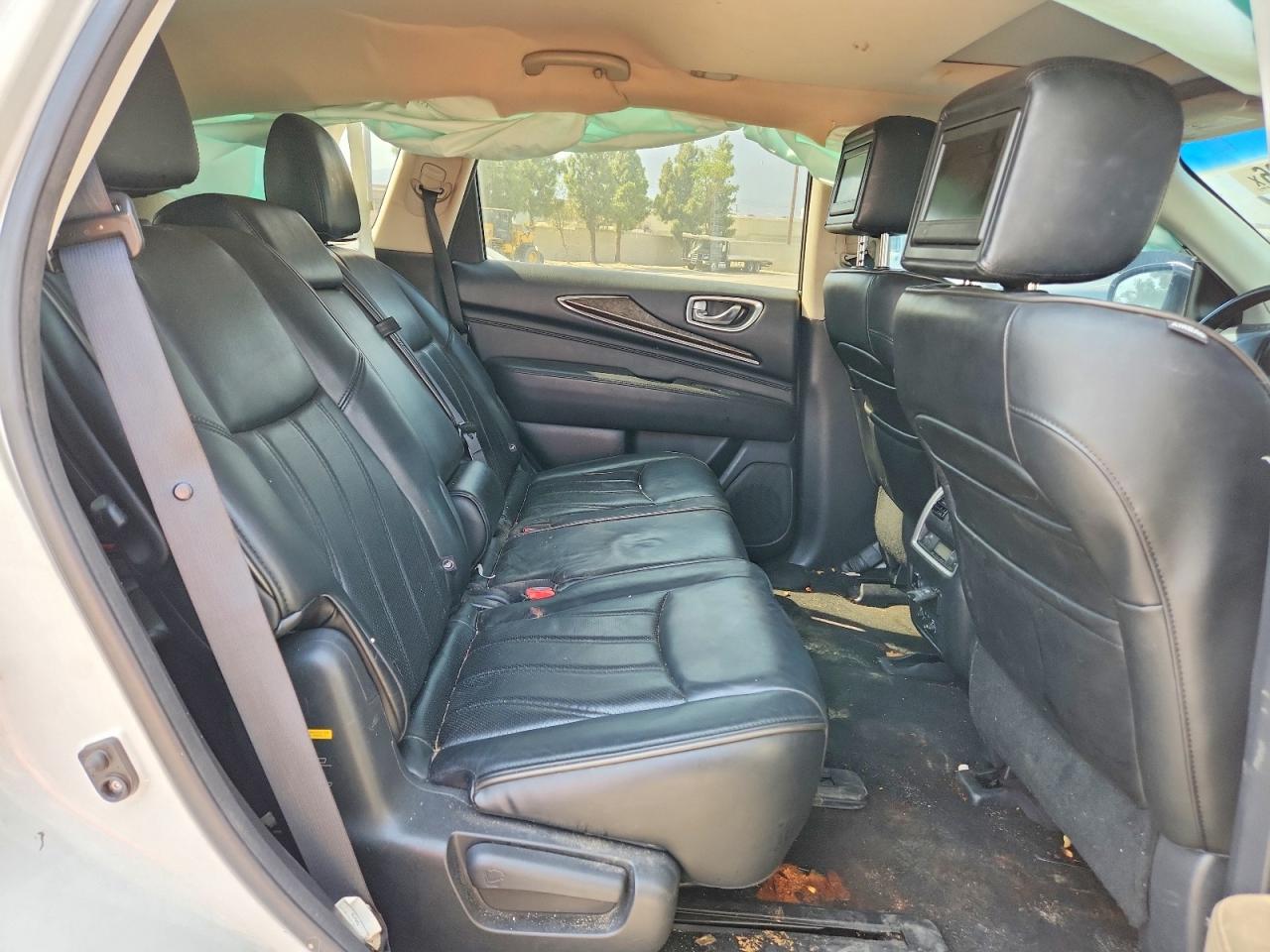 2015 Infiniti Qx60 Base White vin: 5N1AL0MN4FC528452