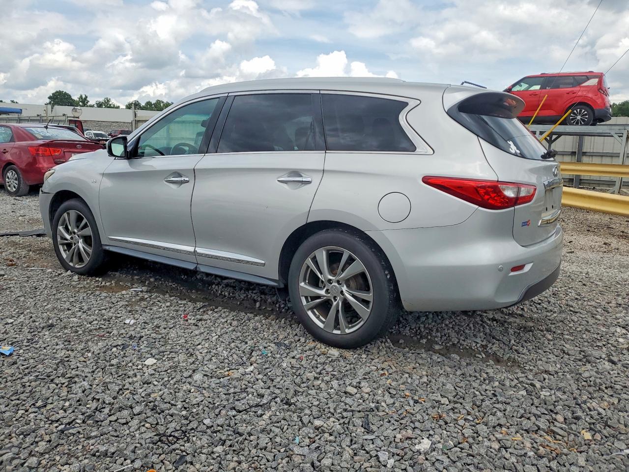 2015 Infiniti Qx60 Base Silver vin: 5N1AL0MN4FC546157