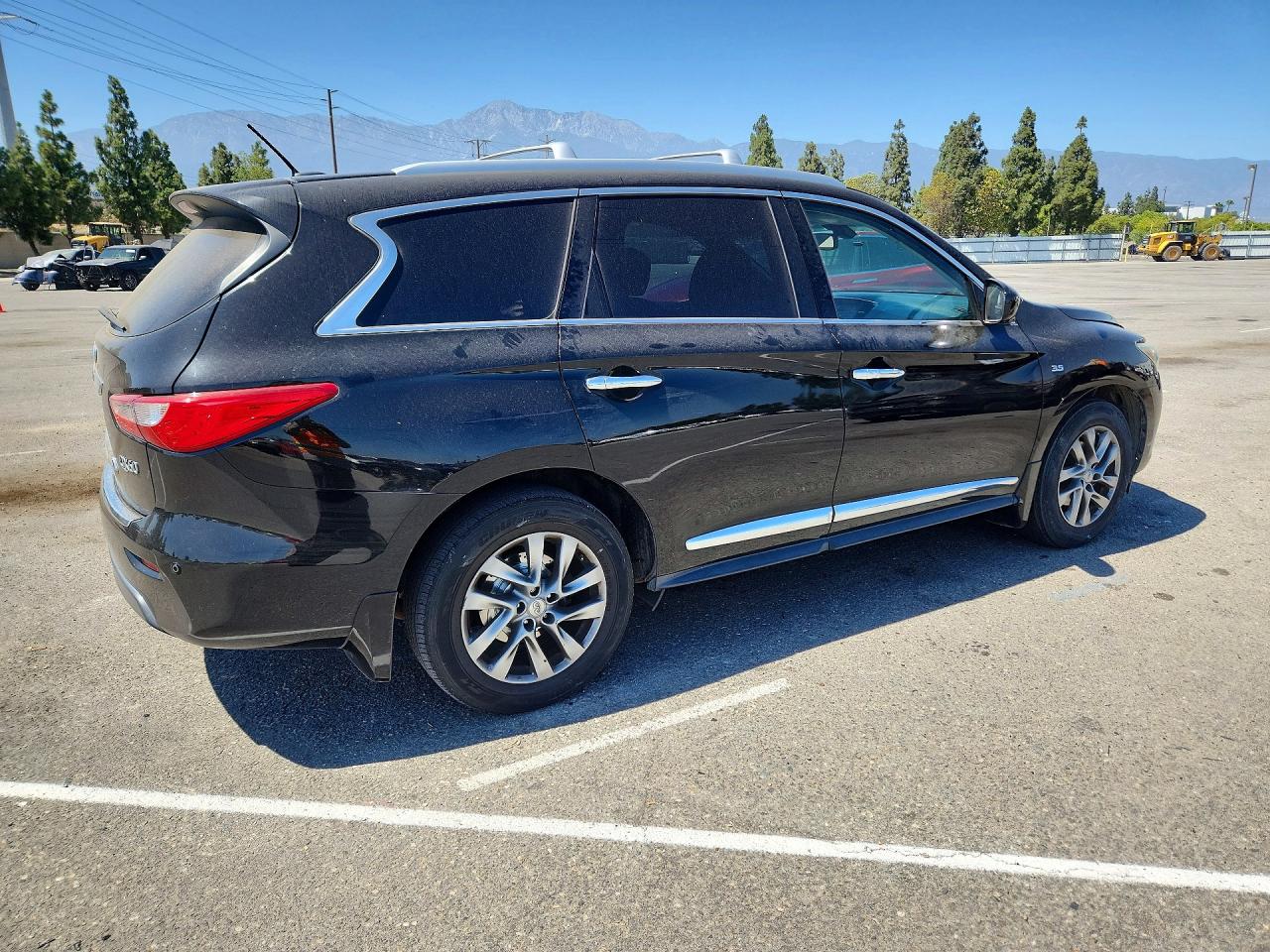 2015 Infiniti Qx60 Base Black vin: 5N1AL0MN4FC552749