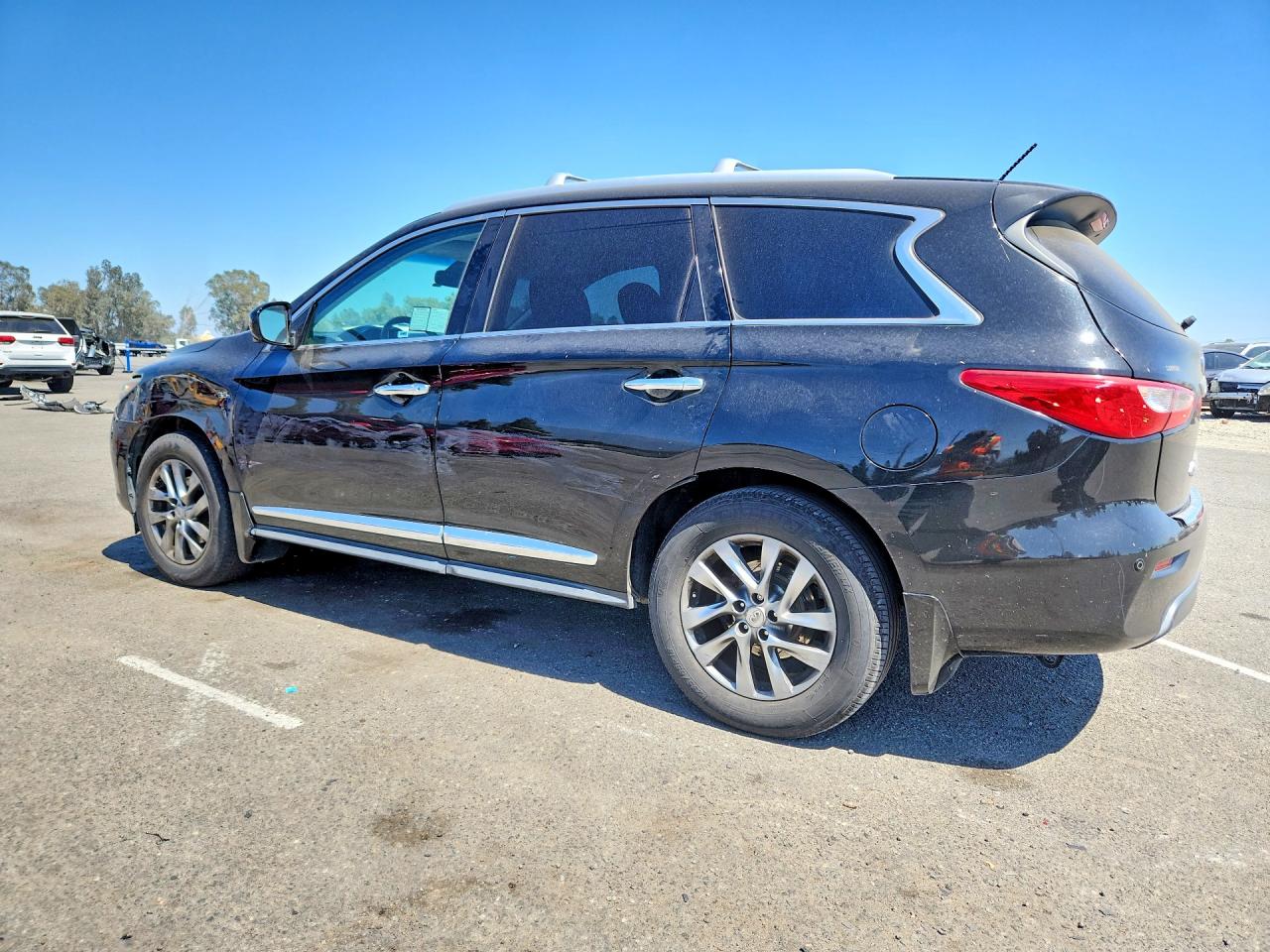 2015 Infiniti Qx60 Base Black vin: 5N1AL0MN4FC552749